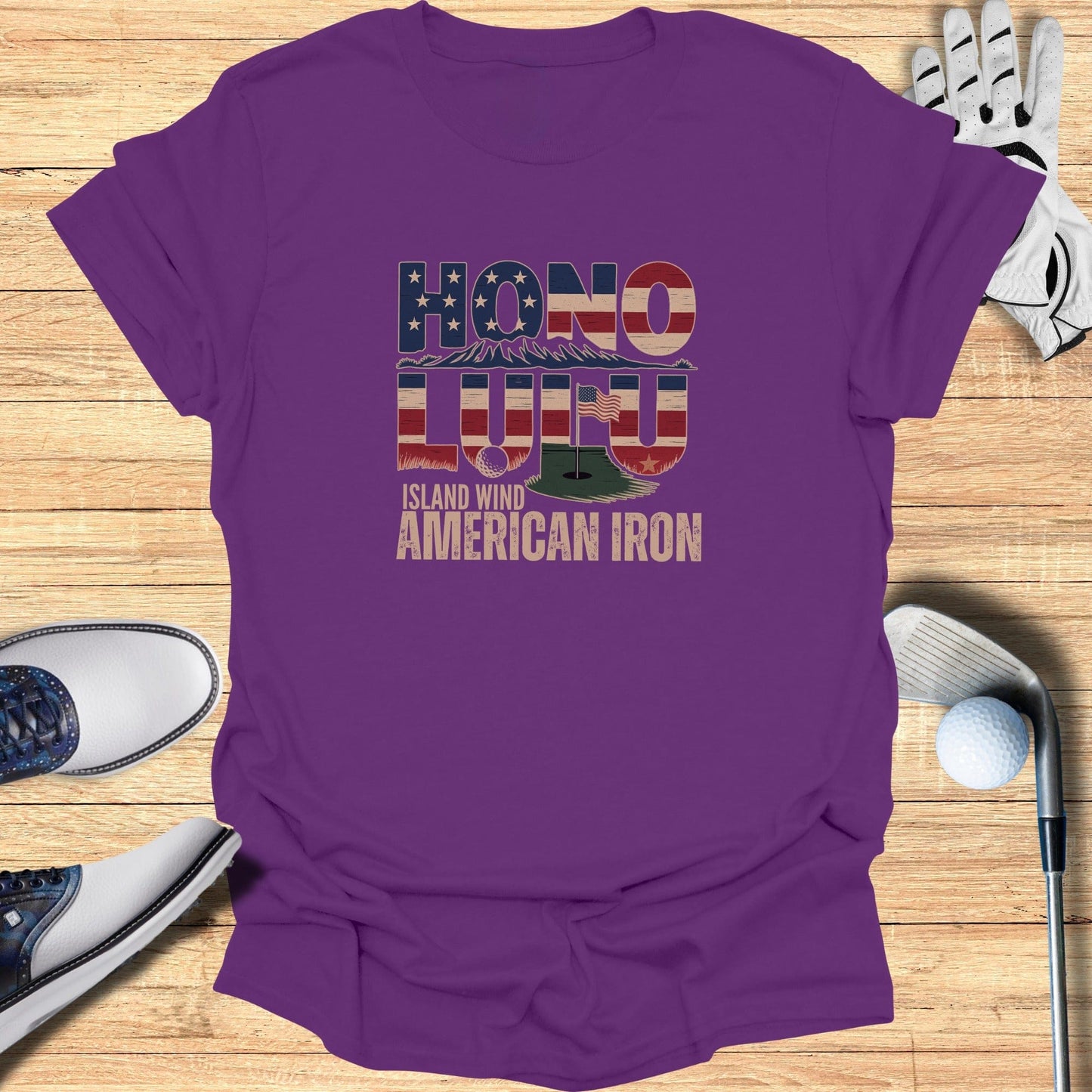 Honolulu Golf T-Shirt - Funny Golf Tee by Swing Epic