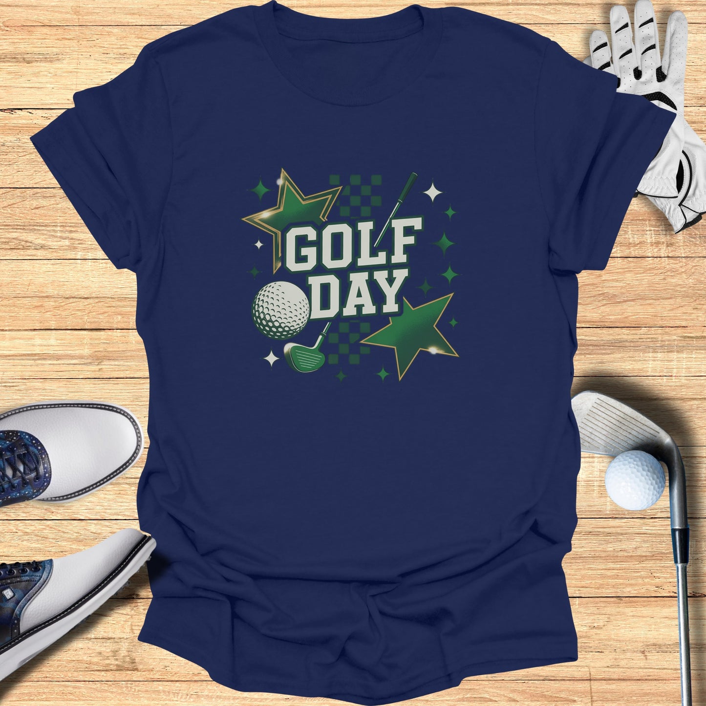 Golf Day Graphic Tee for Sports Enthusiasts product type