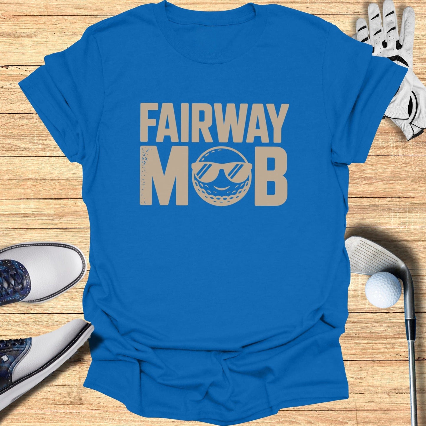Fairway Mob T-Shirt - Funny Golf Tee by Swing Epic