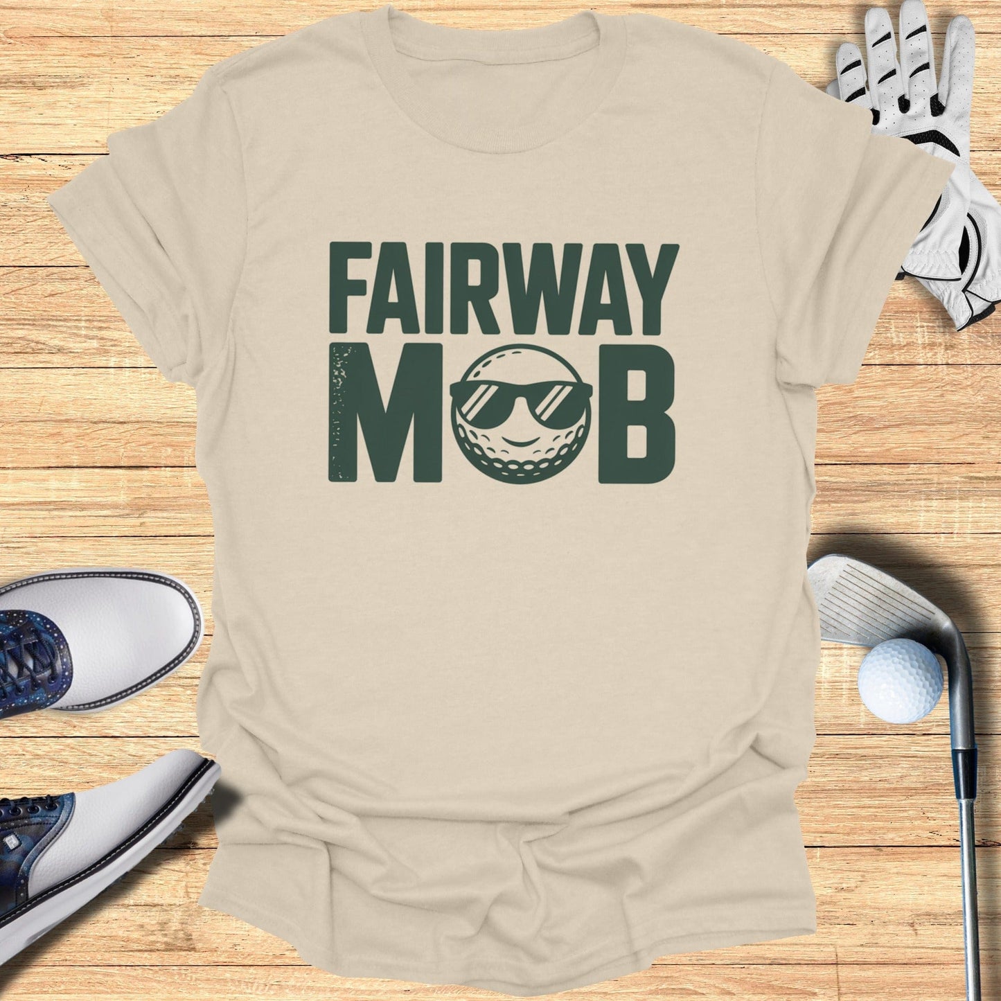 Fairway Mob T-Shirt - Funny Golf Tee by Swing Epic