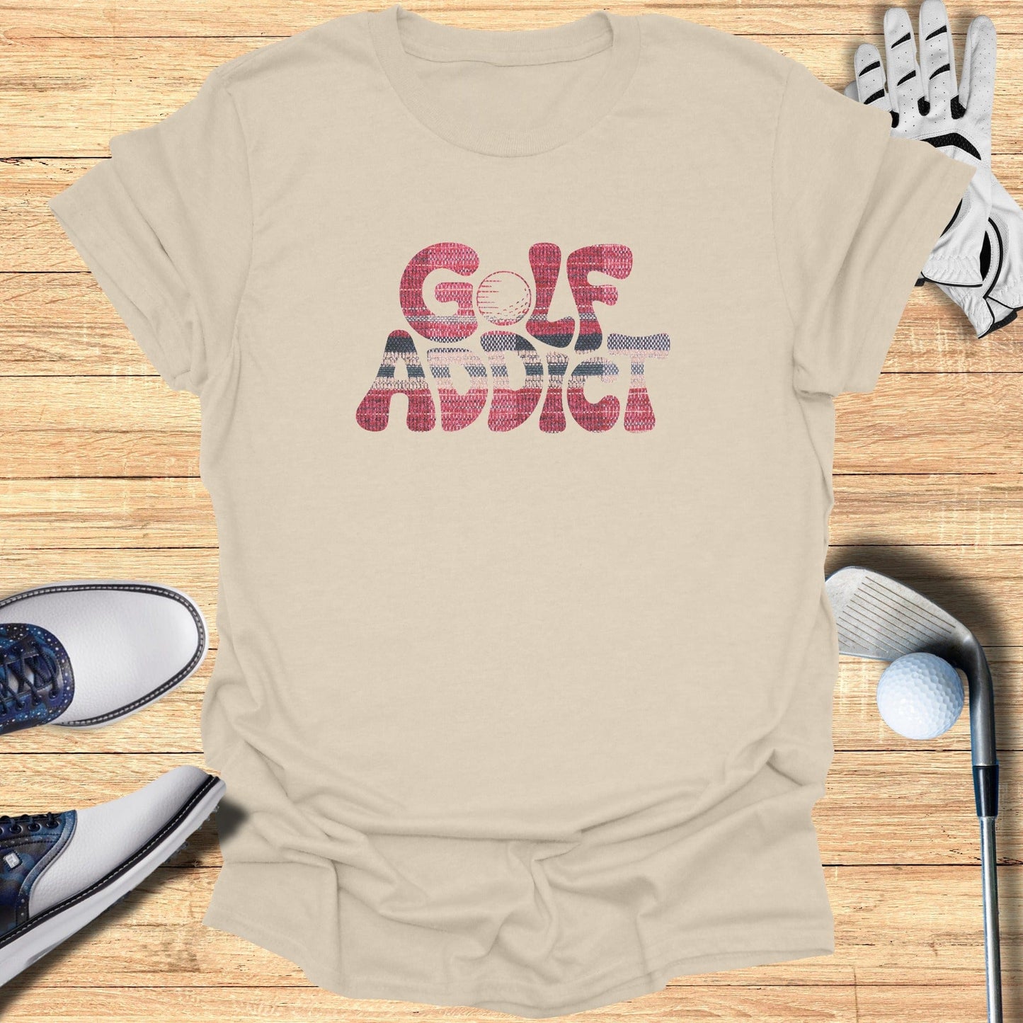 Golf Addict T-Shirt - Funny Golf Tee by Swing Epic
