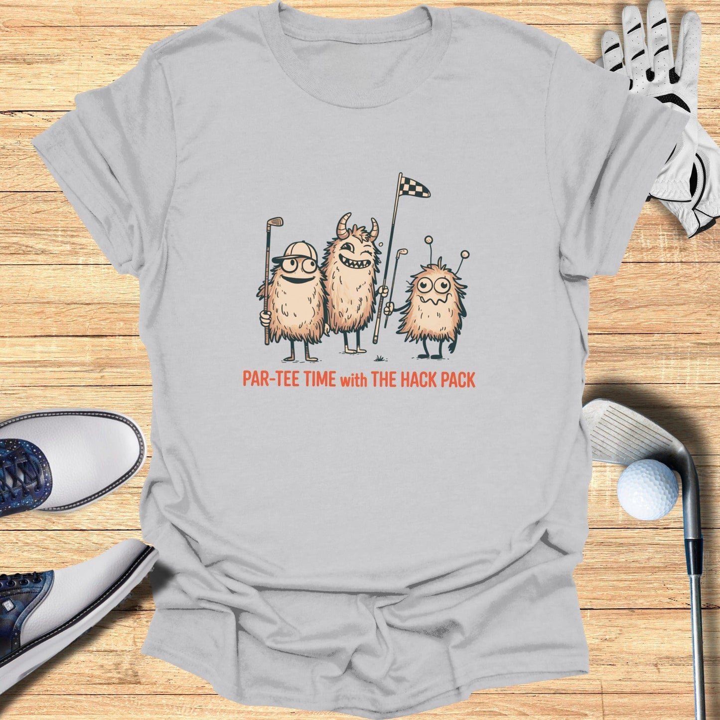 Par-Tee with the Hack Pack T-Shirt - Funny Golf Tee by Swing Epic