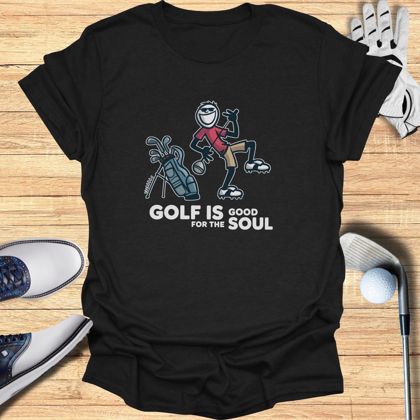 Golf Heals T-Shirt - Funny Golf Tee by Swing Epic