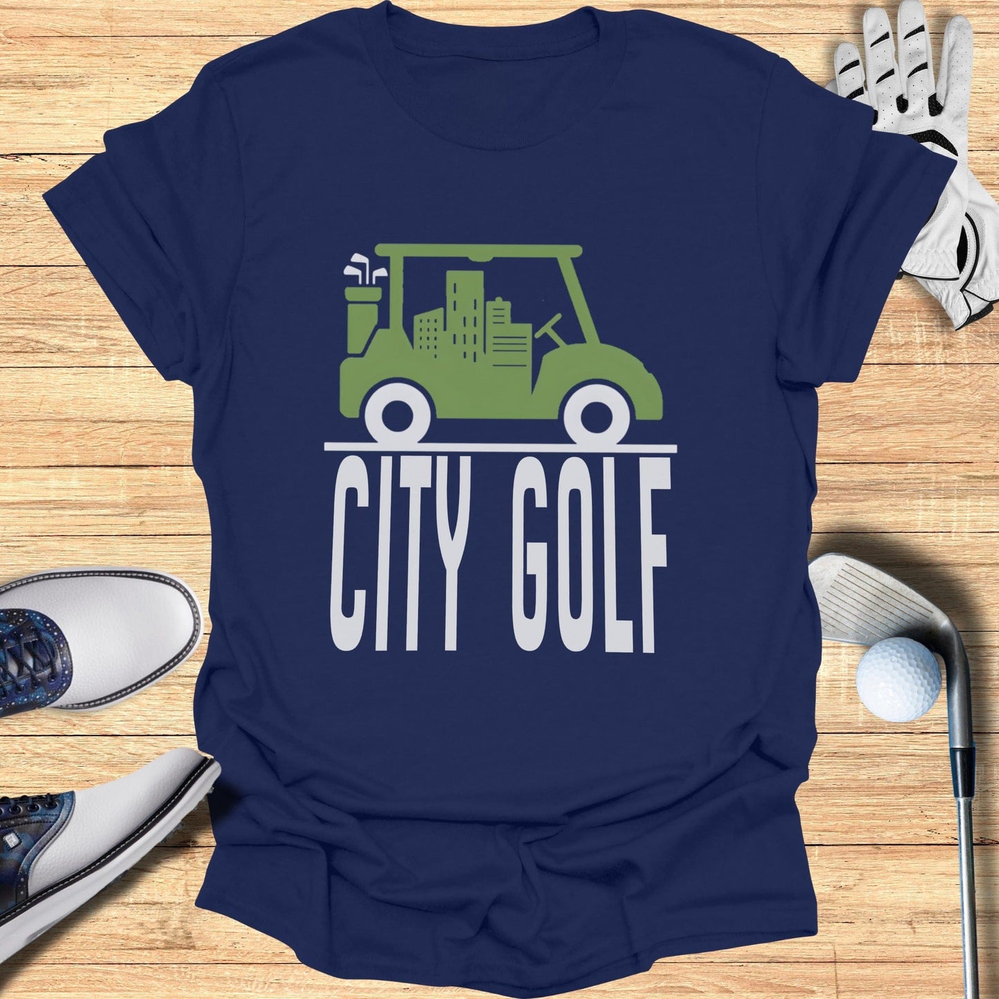 City Golf Graphic Design for Golf Enthusiasts Shirt