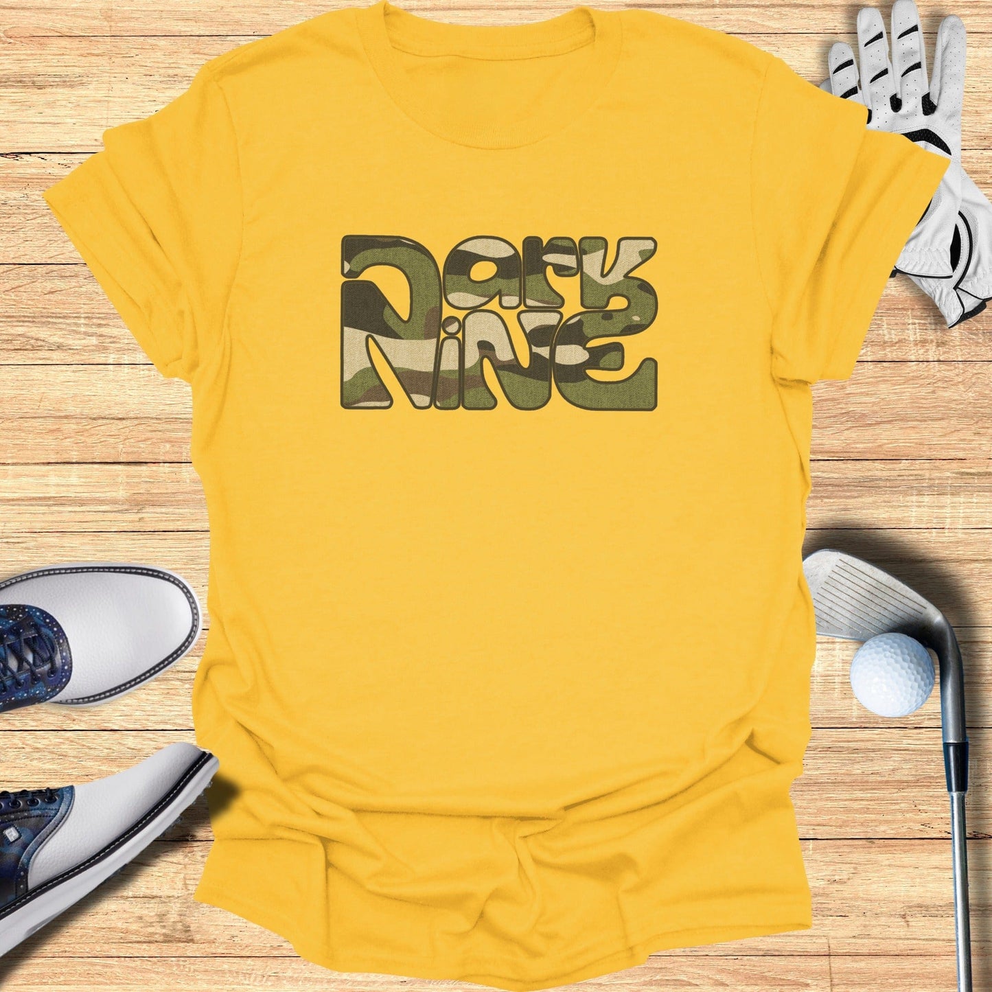Dark Nine T-Shirt - Funny Golf Tee by Swing Epic