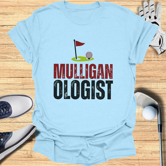Mulligan Ologist T-Shirt - Funny Golf Tee by Swing Epic