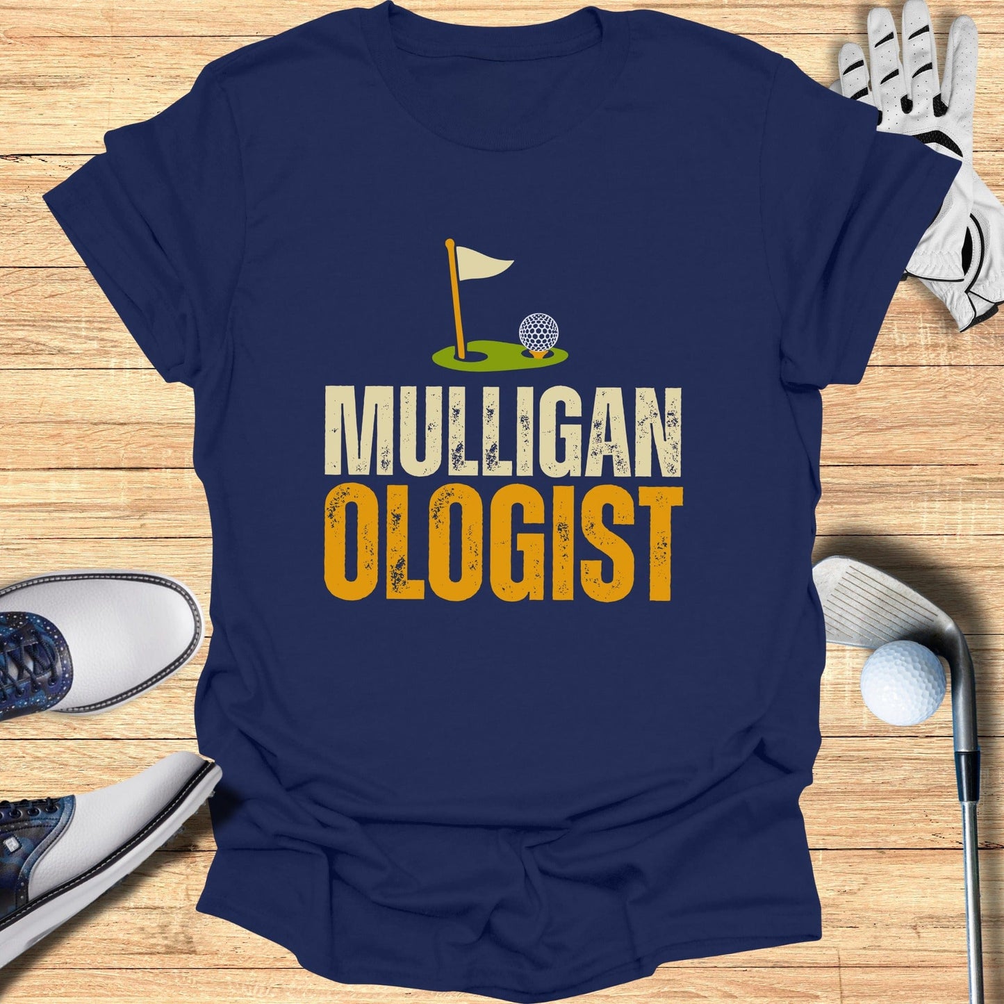 Mulligan Ologist T-Shirt - Funny Golf Tee by Swing Epic