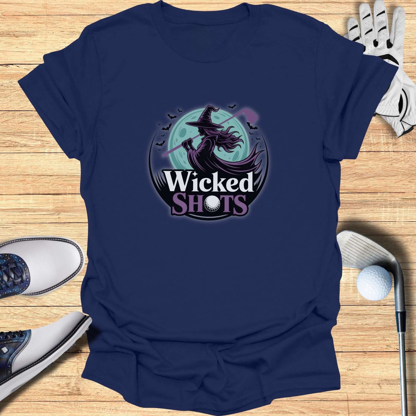 Wicked Shots T-Shirt - Funny Golf Tee by Swing Epic