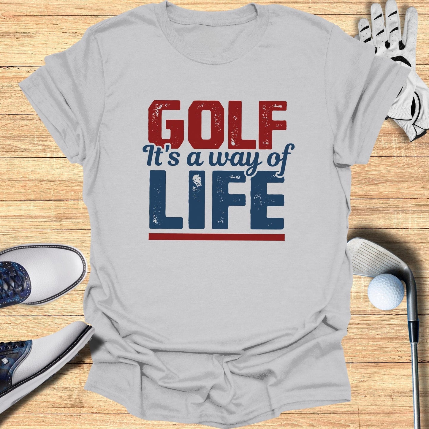 Golf It's a Way of Life T-Shirt - Funny Golf Tee by Swing Epic