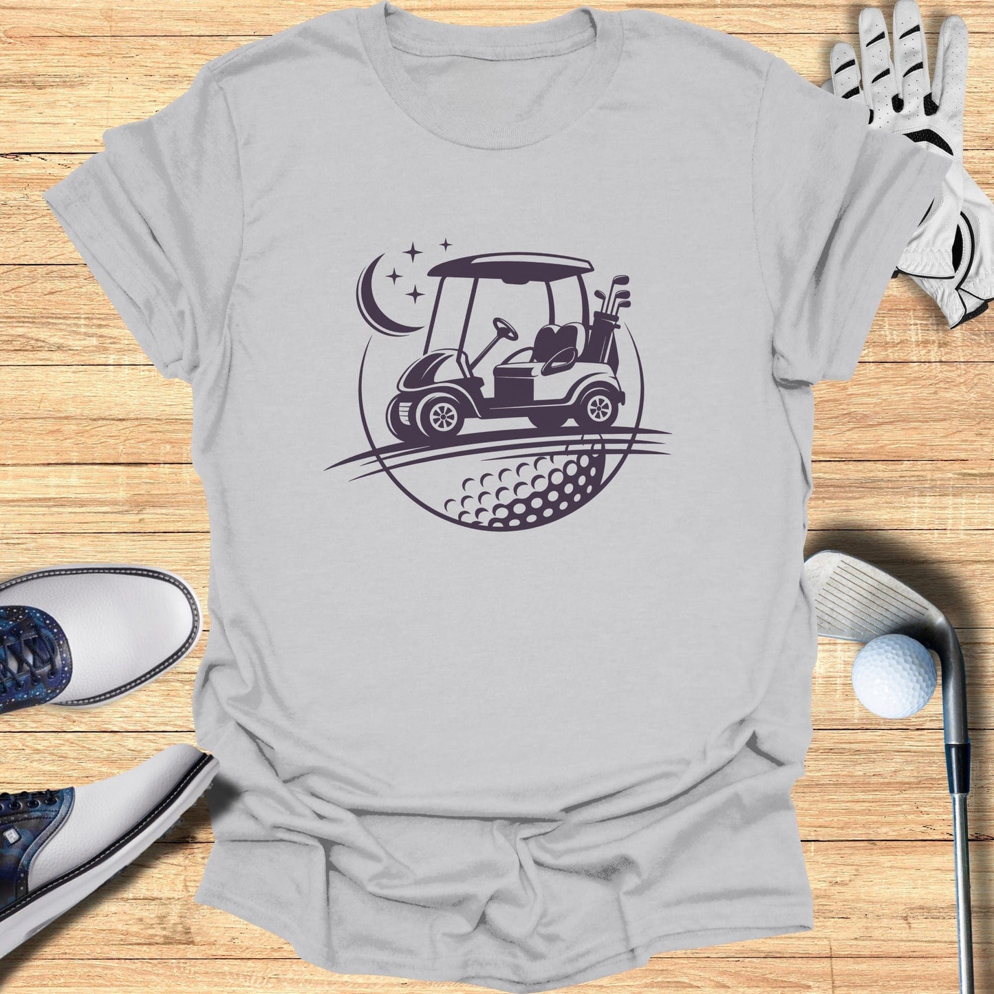 Rolling Deep T-Shirt - Funny Golf Tee by Swing Epic