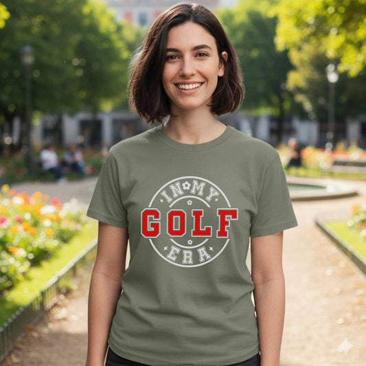 In My Golf Era Graphic Tee Casual T-Shirt