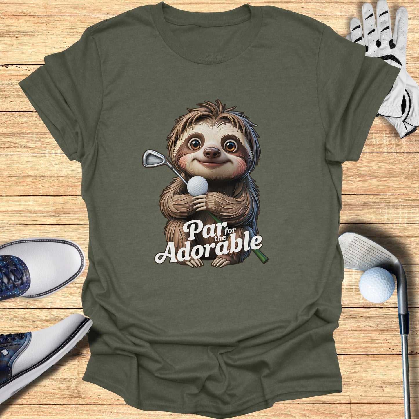 Par for the Adorable T-Shirt - Funny Golf Tee by Swing Epic