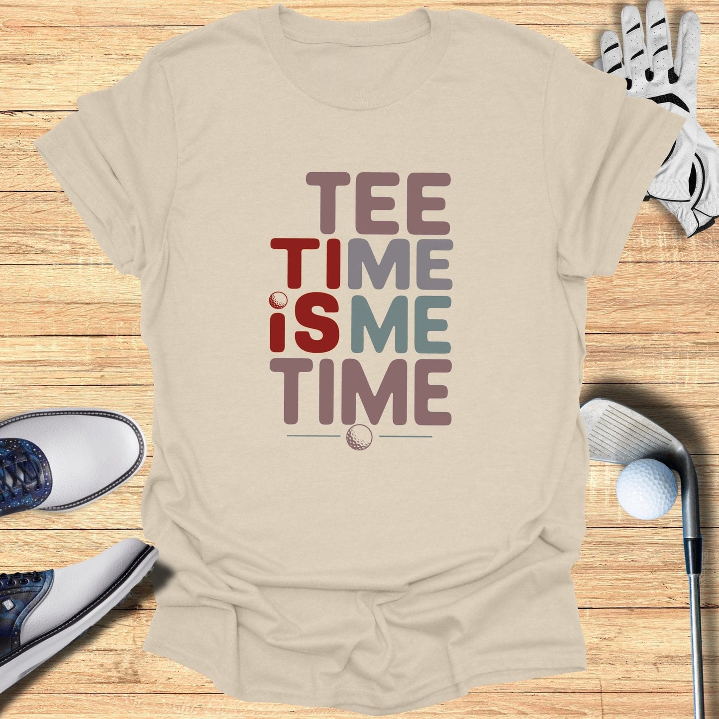 Tee Time Is Me Time T-Shirt - Funny Golf Tee by Swing Epic