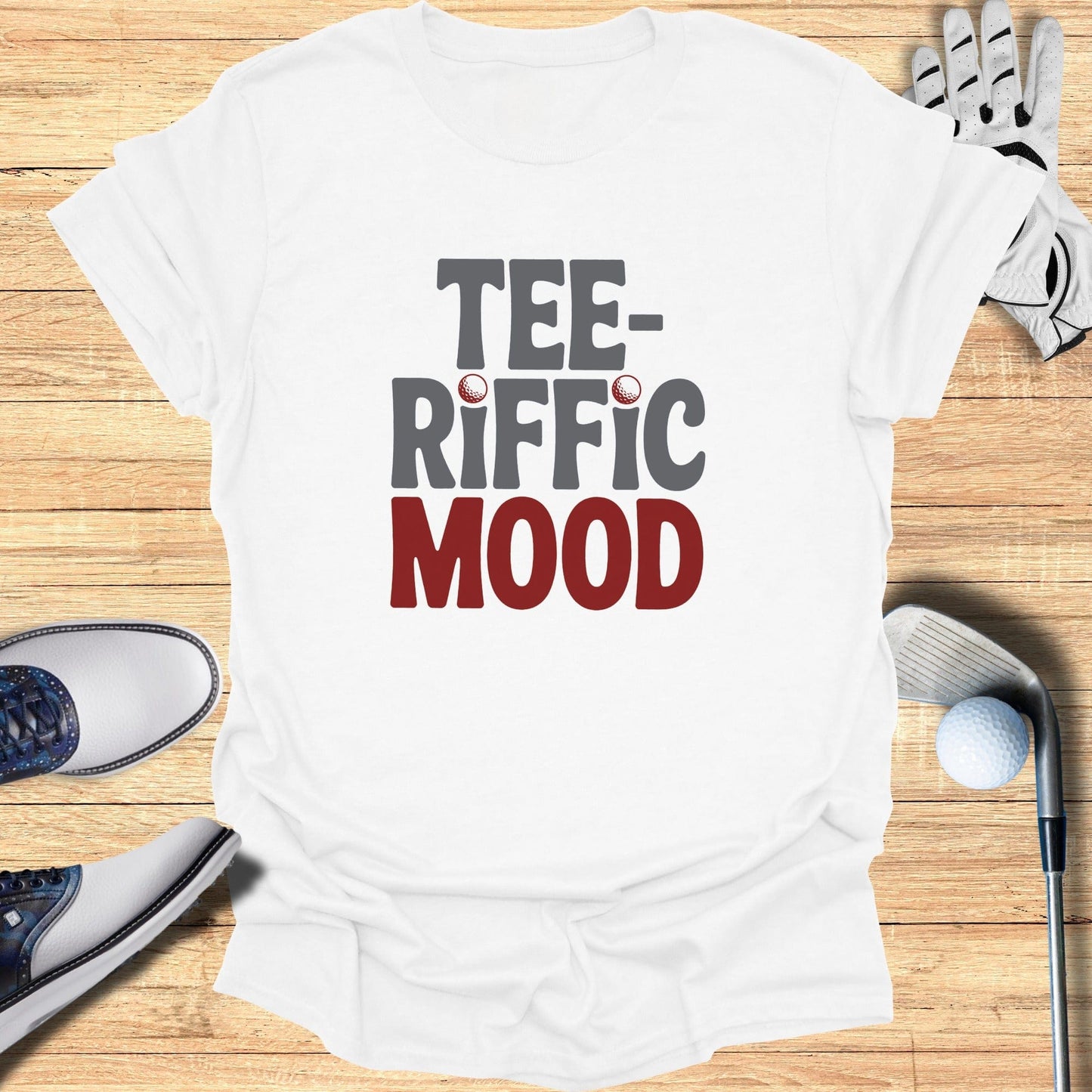 Tee-riffic Mood T-Shirt - Funny Golf Tee by Swing Epic