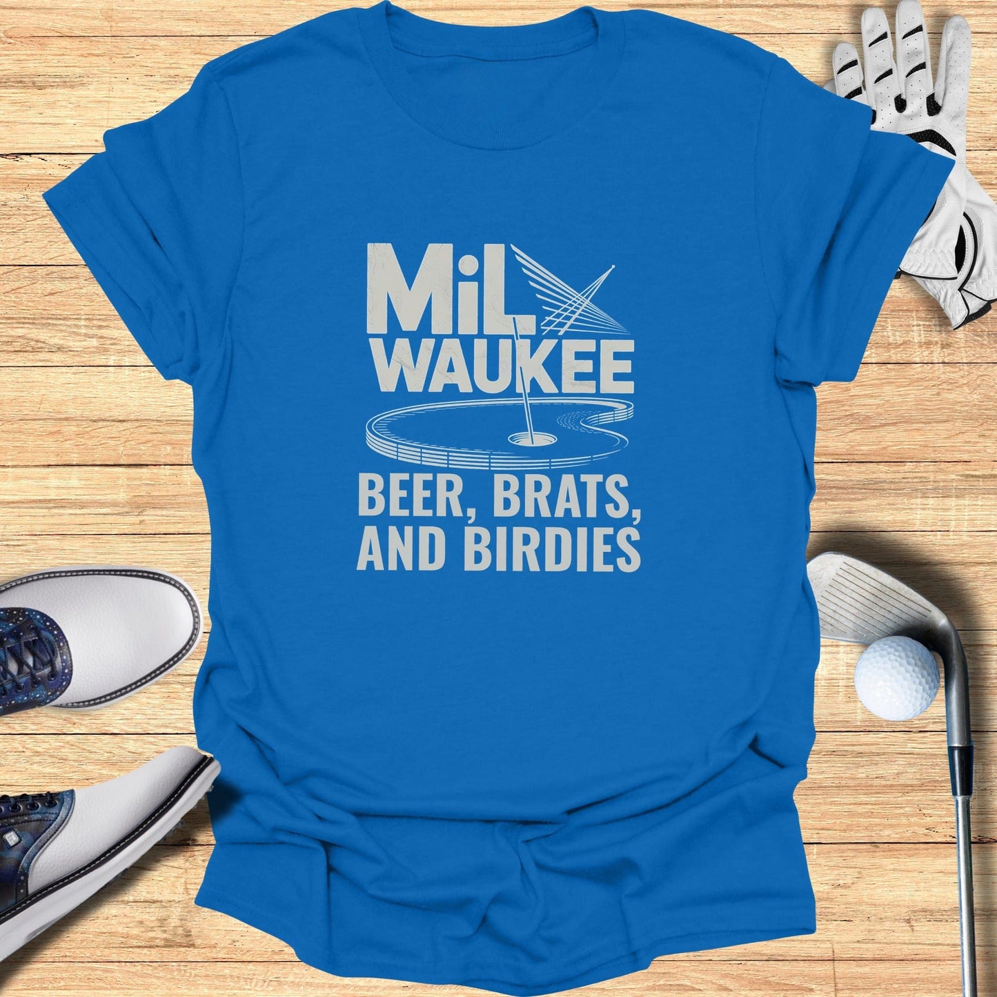 Milwaukee Golf T-Shirt - Funny Golf Tee by Swing Epic