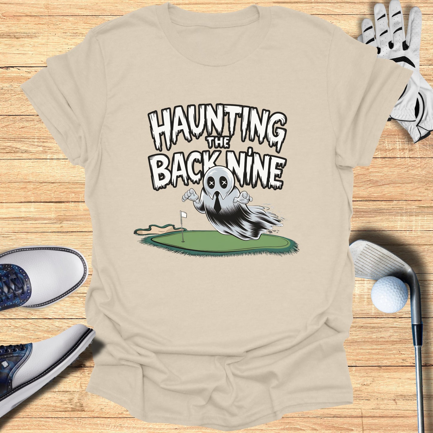 Haunting The Back Nine Ghost Golf T-Shirt product type