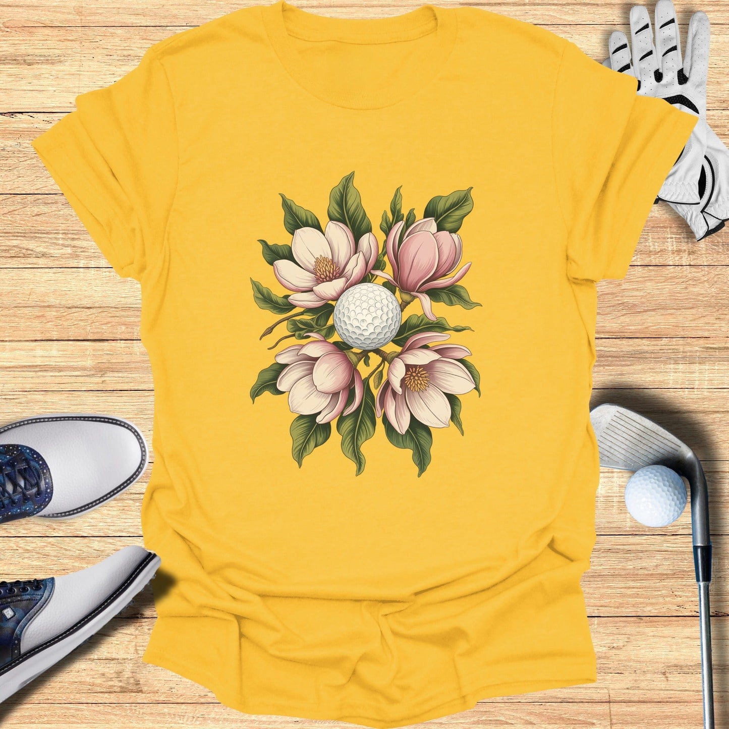Floral & Fairways T-Shirt - Funny Golf Tee by Swing Epic