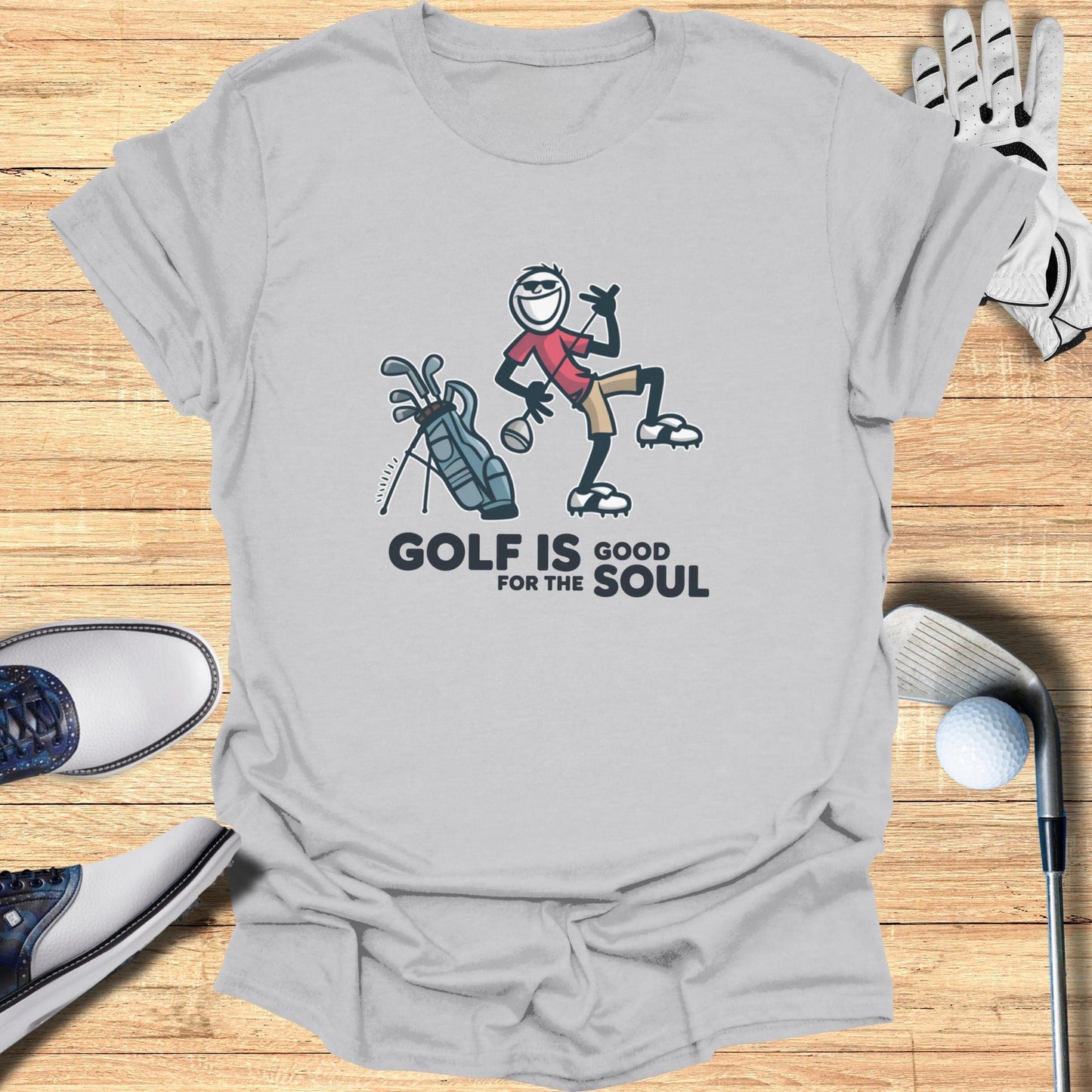 Golf Heals T-Shirt - Funny Golf Tee by Swing Epic