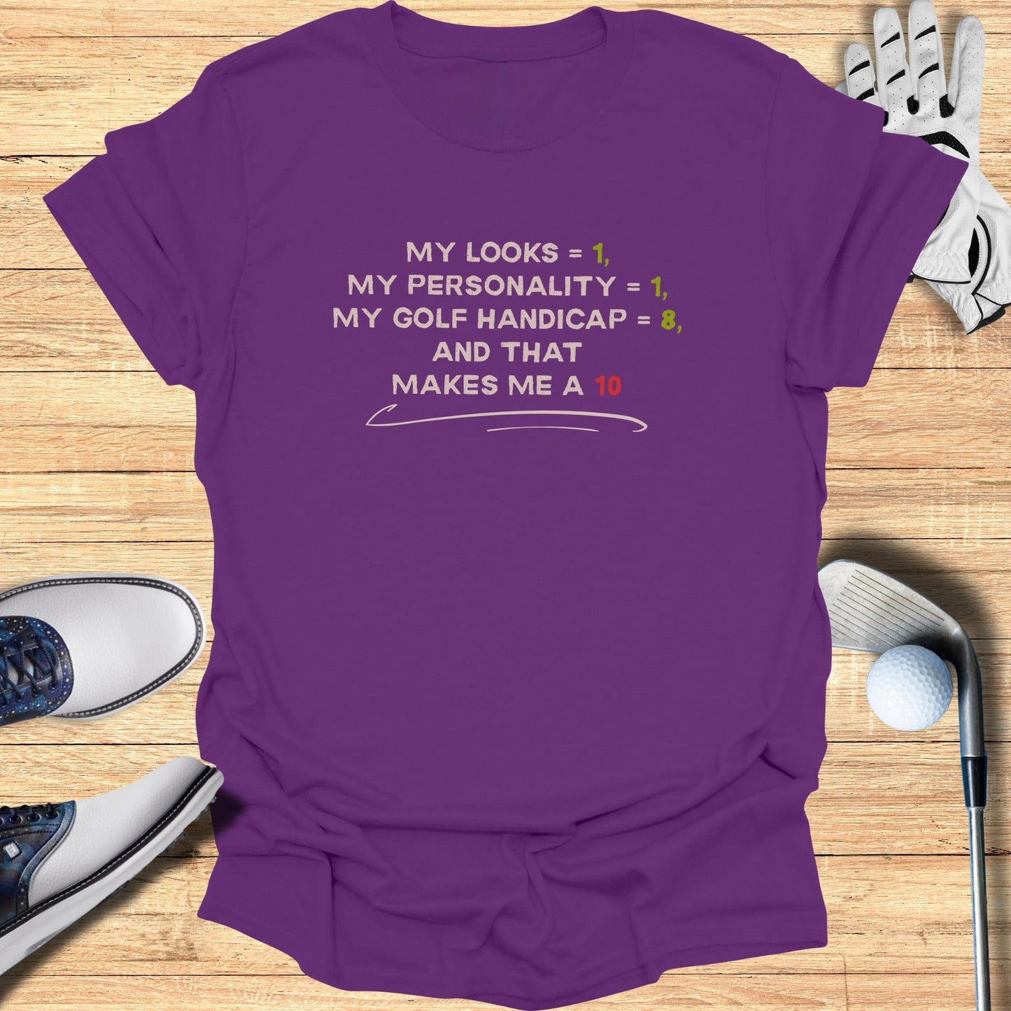 Handicap Math T-Shirt - Funny Golf Tee by Swing Epic