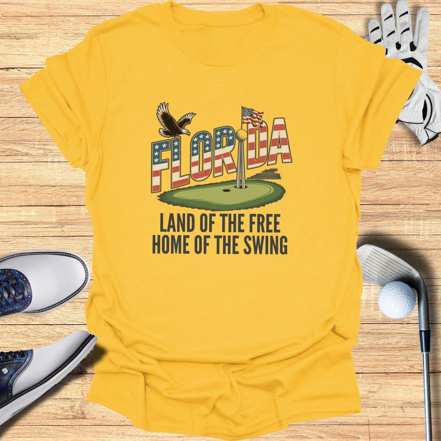 Florida Golf T-Shirt - Funny Golf Tee by Swing Epic