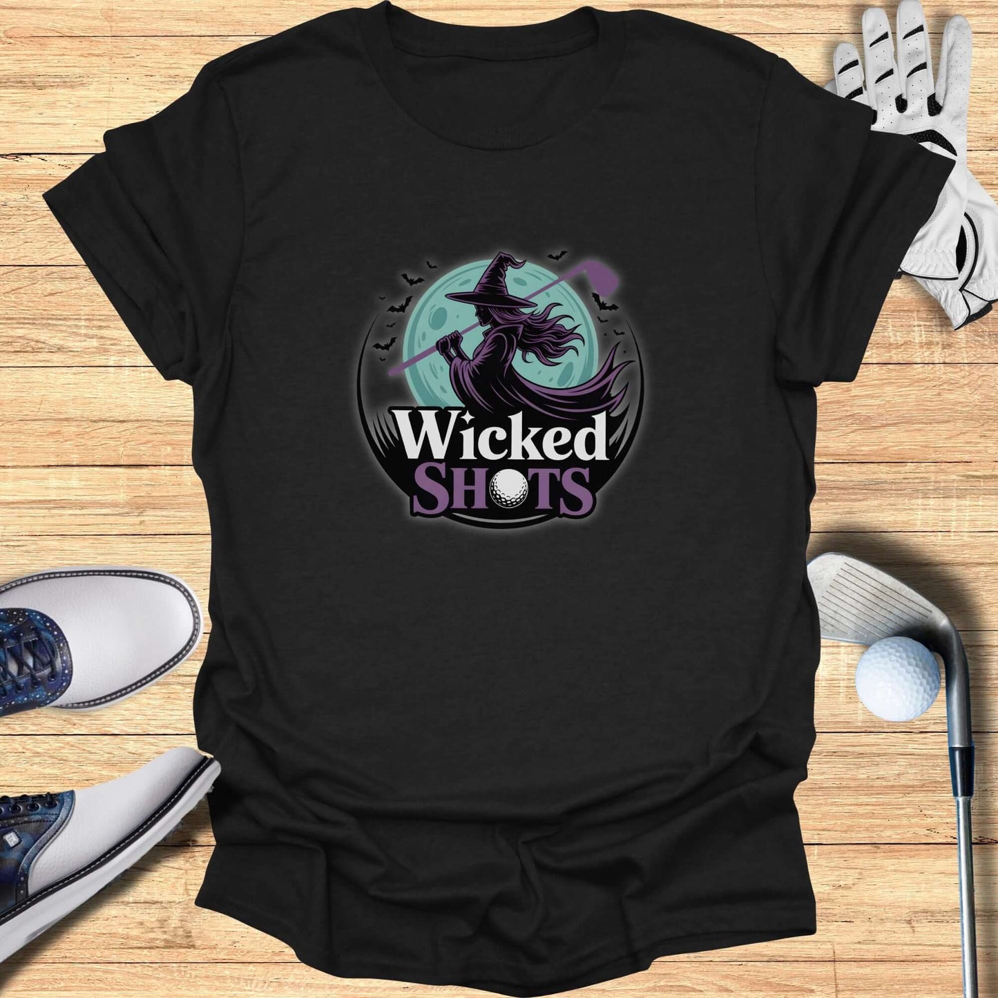 Wicked Shots T-Shirt - Funny Golf Tee by Swing Epic