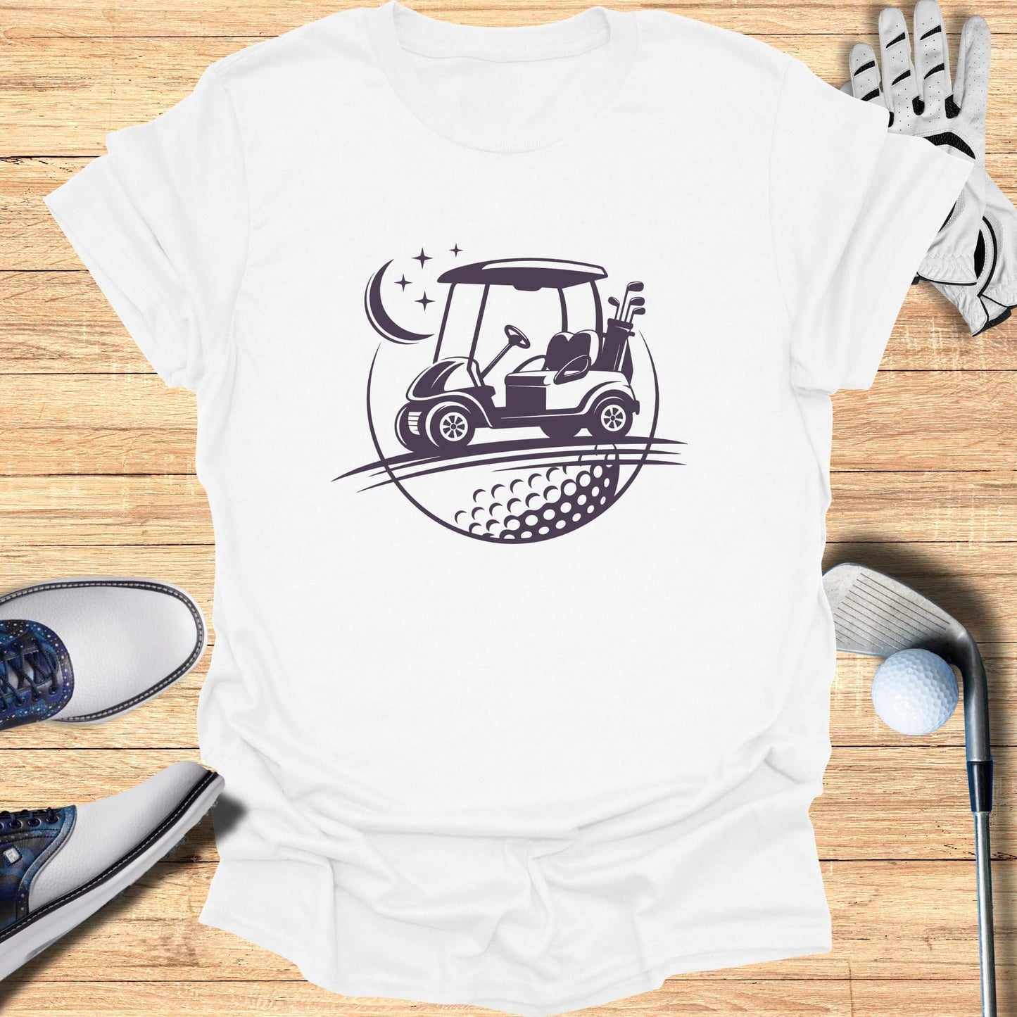 Rolling Deep T-Shirt - Funny Golf Tee by Swing Epic