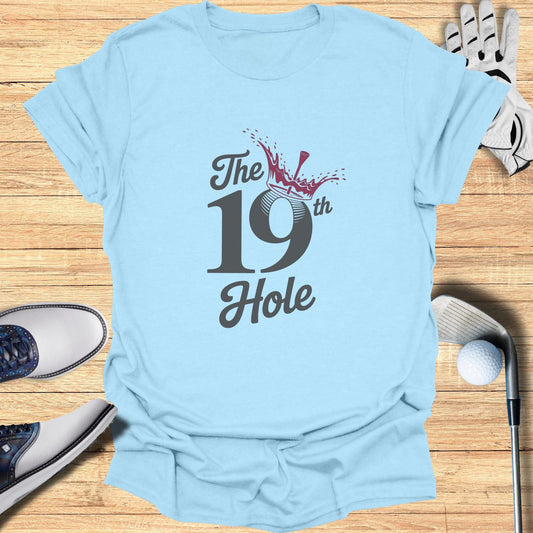 The 19th Hole T-Shirt - Funny Golf Tee by Swing Epic