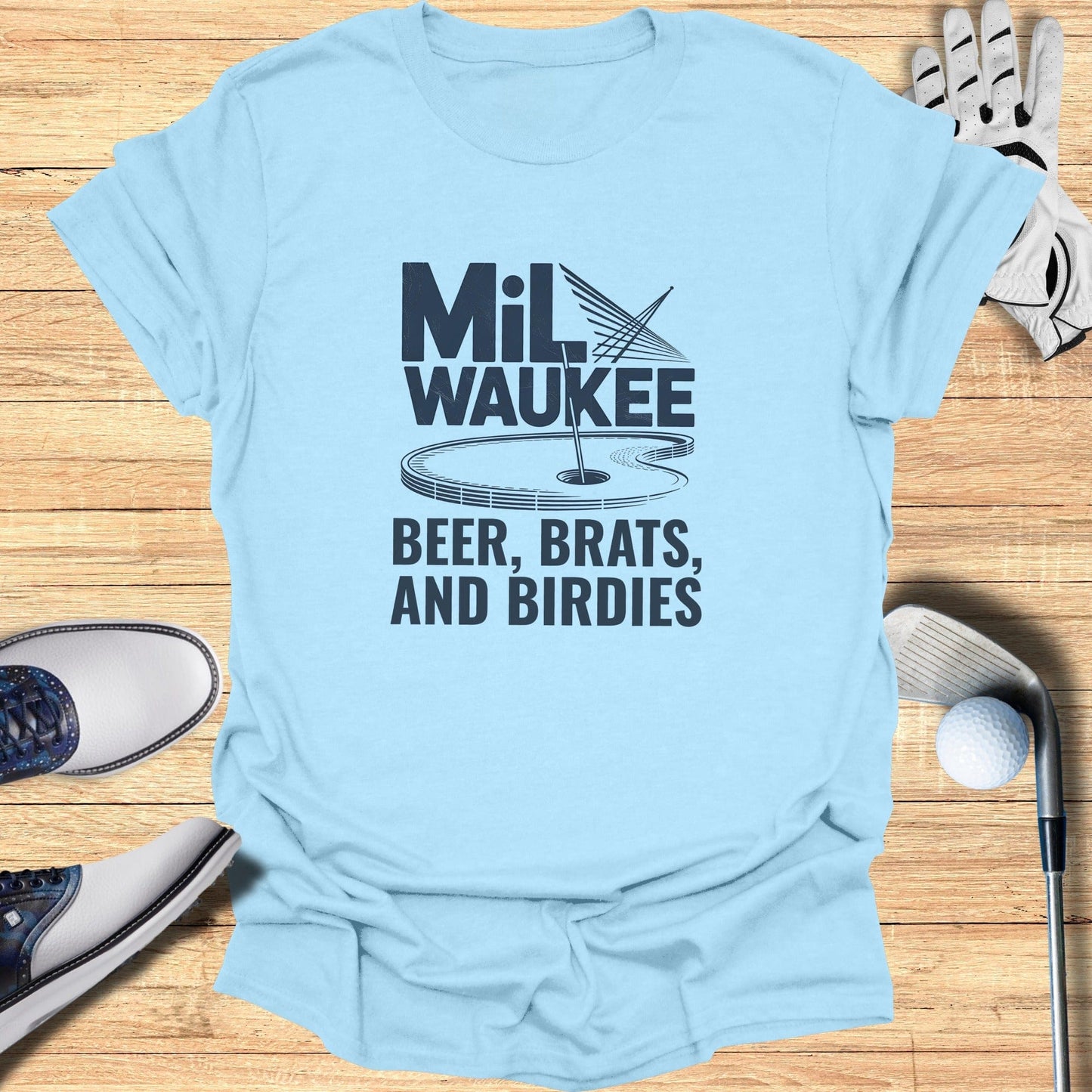 Milwaukee Golf T-Shirt - Funny Golf Tee by Swing Epic