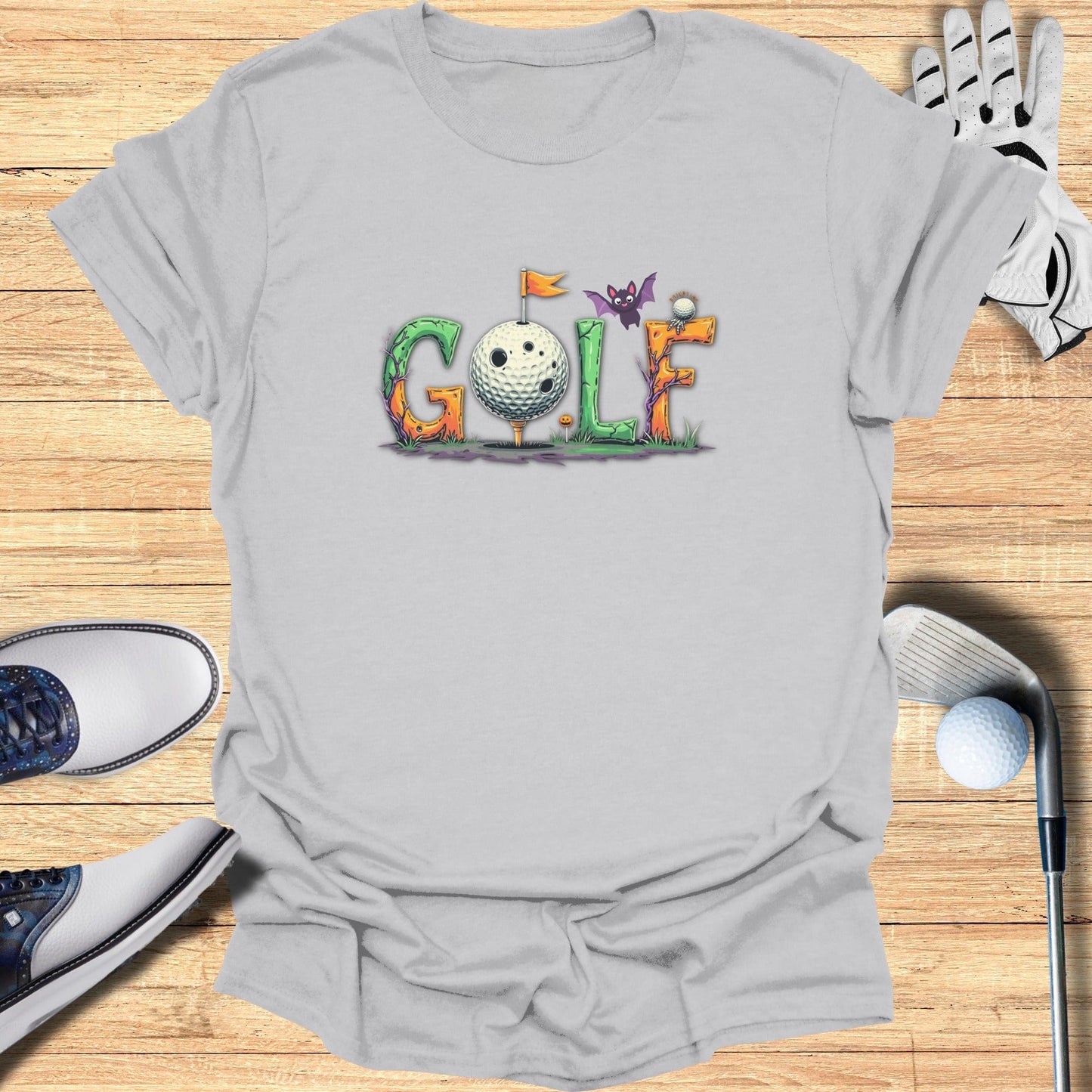 Halloween Golf T-Shirt - Funny Golf Tee by Swing Epic