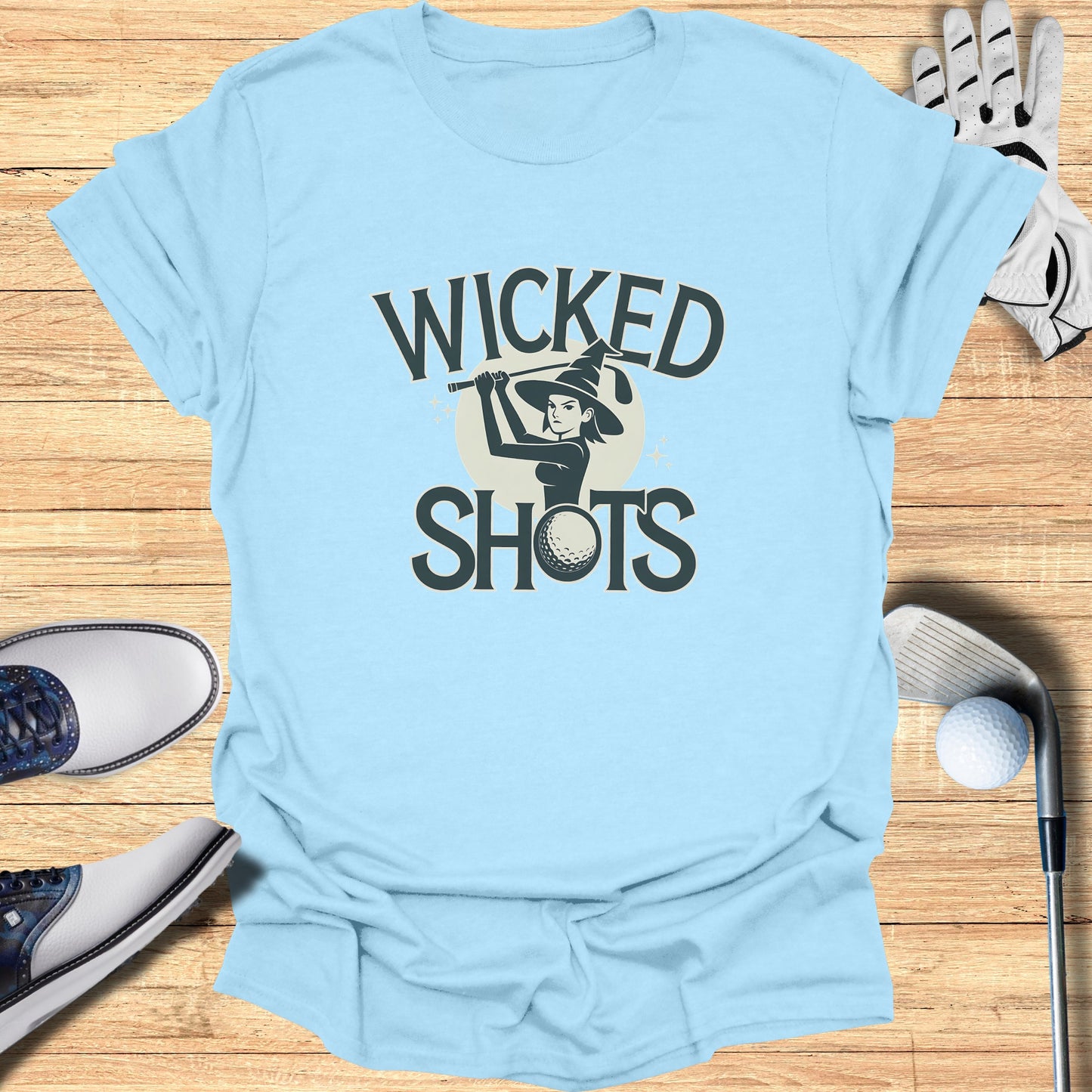 Wicked Shots Graphic Tee T-Shirt Fun Casual Product Type