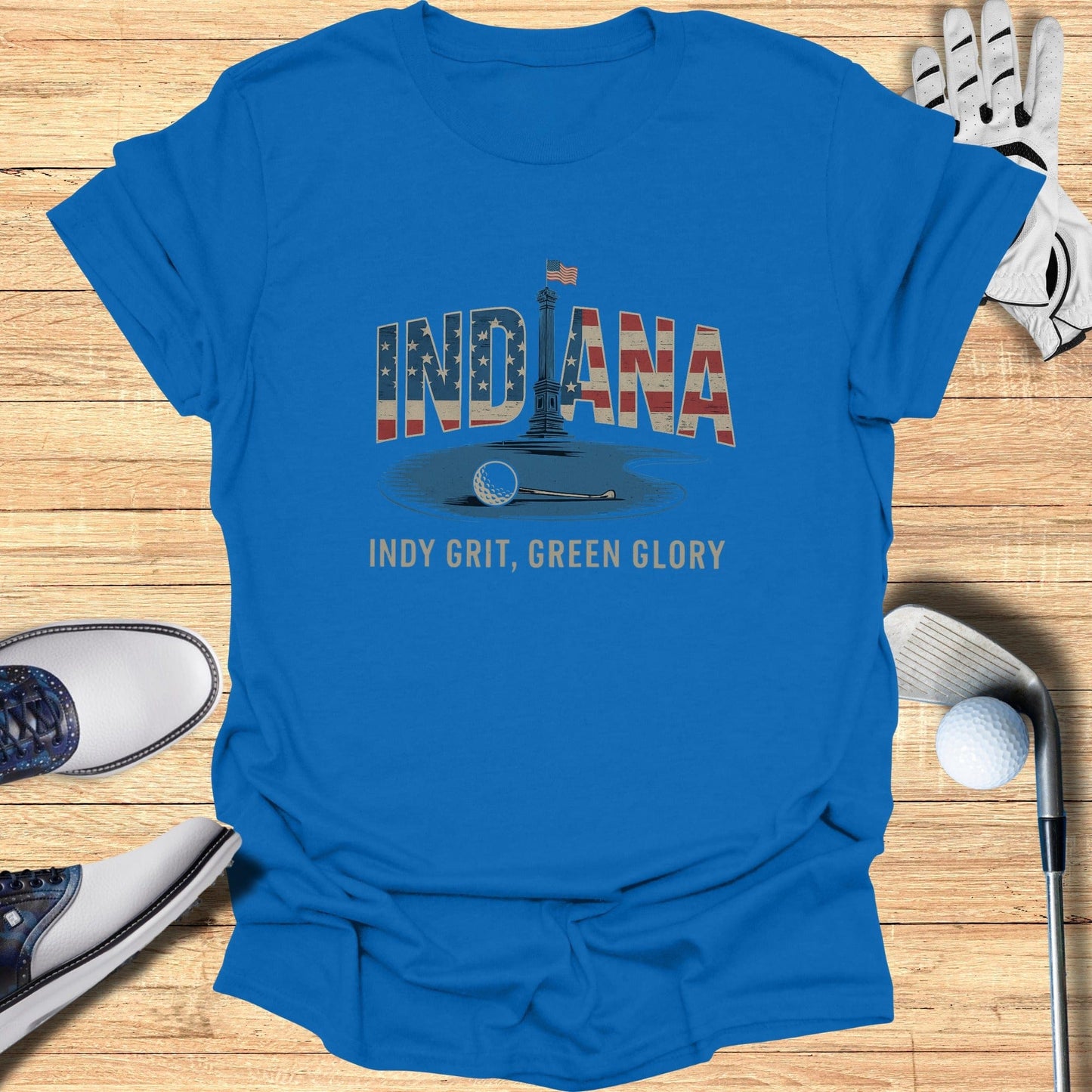 Indiana Golf T-Shirt - Funny Golf Tee by Swing Epic