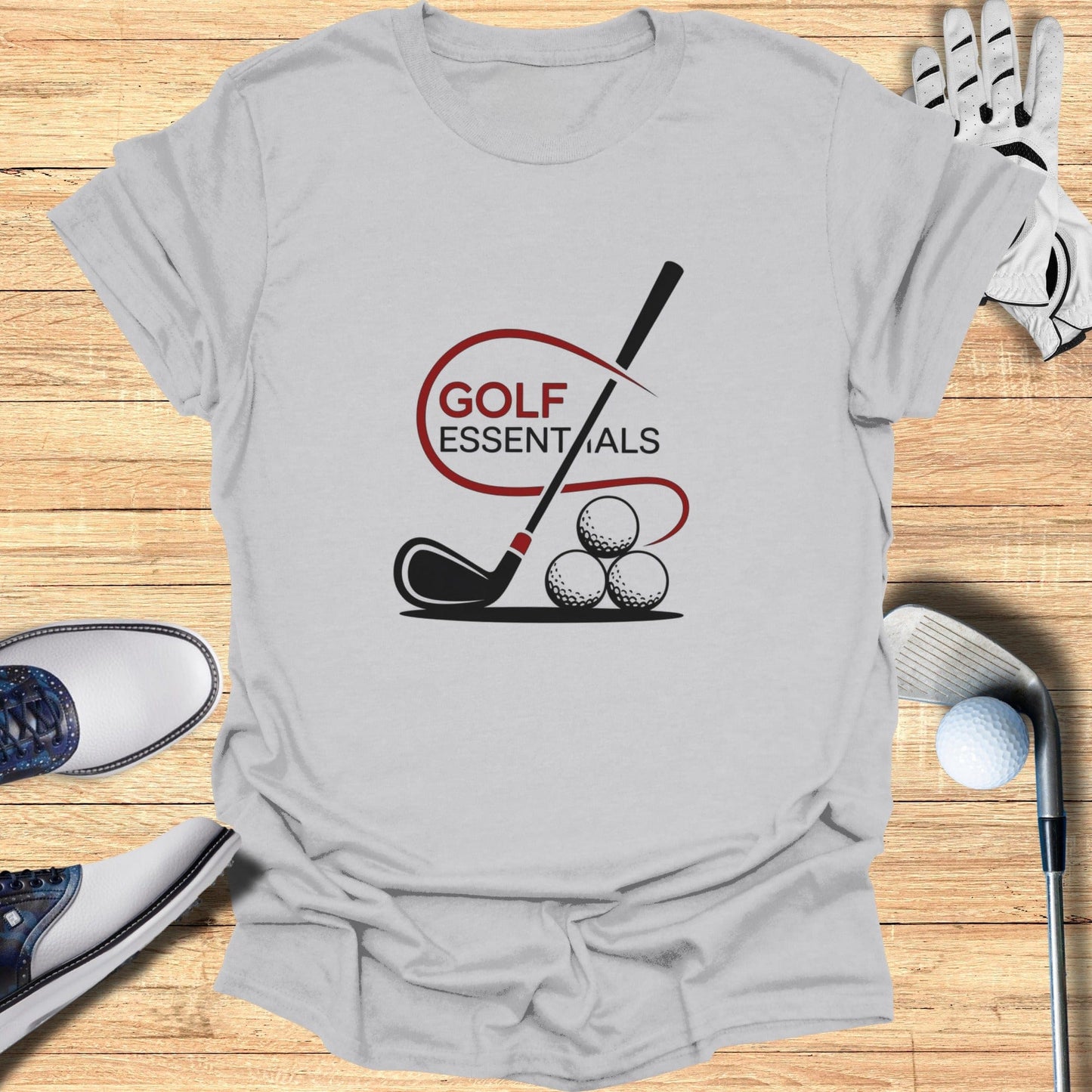 Golf Essentials T-Shirt - Funny Golf Tee by Swing Epic