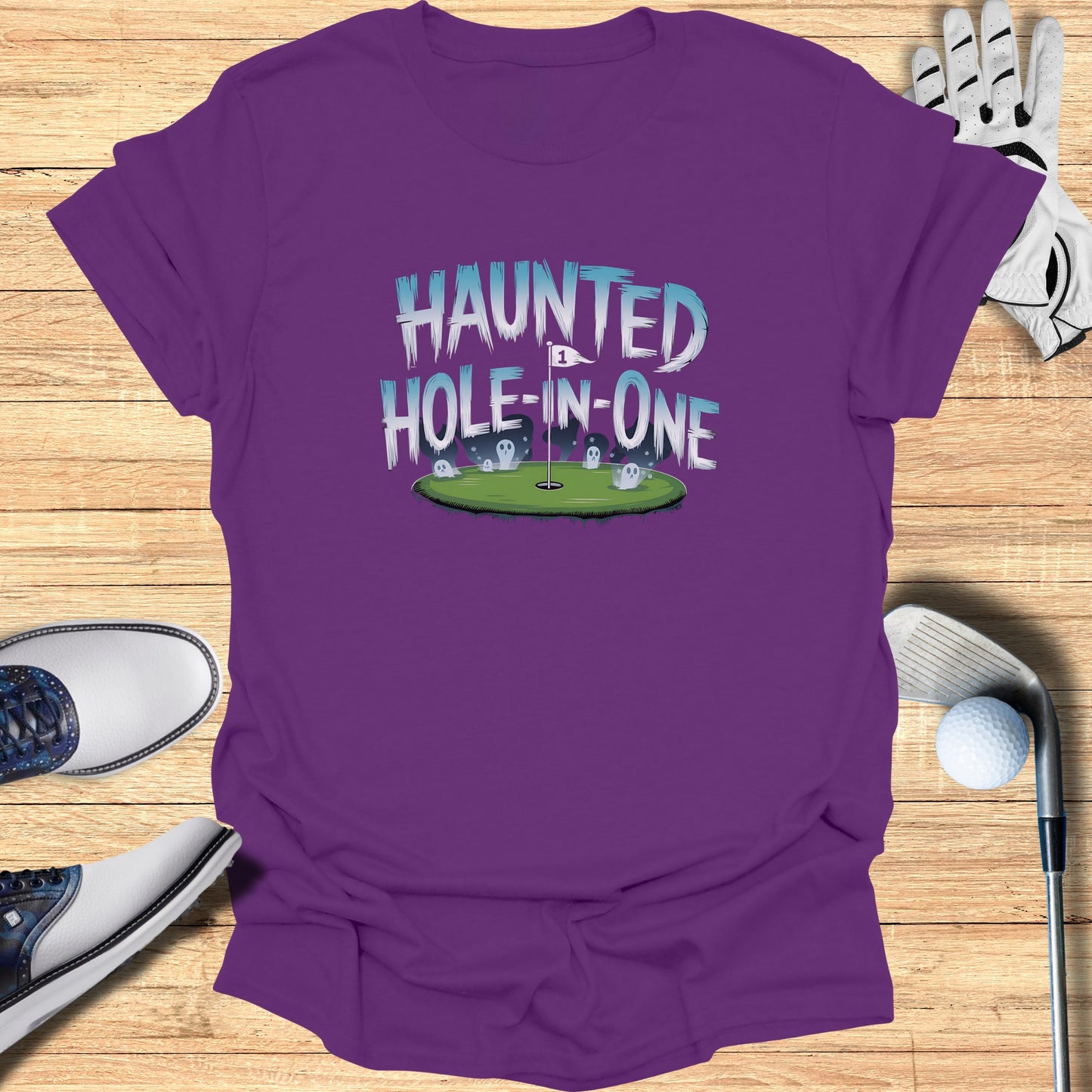 Haunted Hole-In-One Graphic T-Shirt product