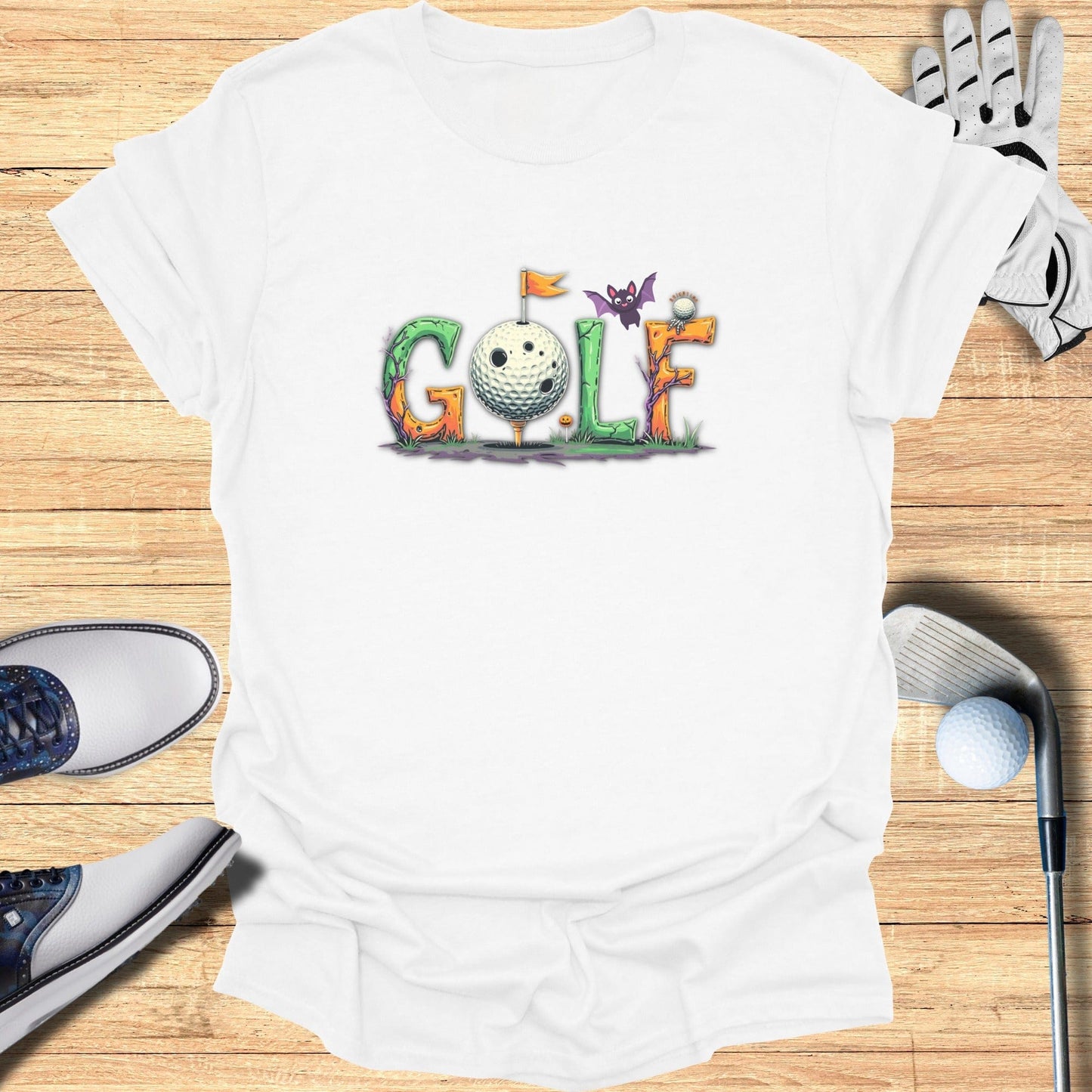 Halloween Golf T-Shirt - Funny Golf Tee by Swing Epic