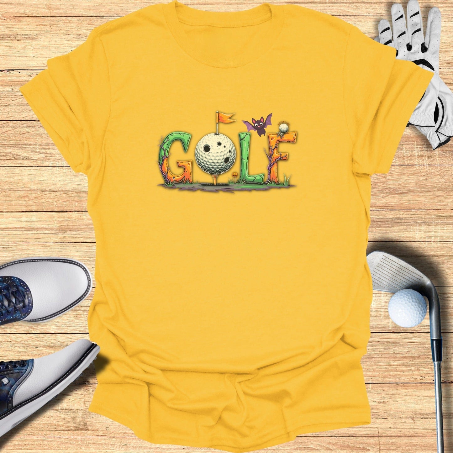 Halloween Golf T-Shirt - Funny Golf Tee by Swing Epic