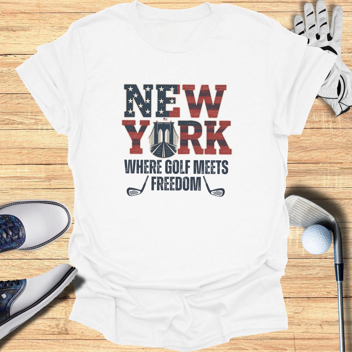 New York City T-Shirt - Funny Golf Tee by Swing Epic