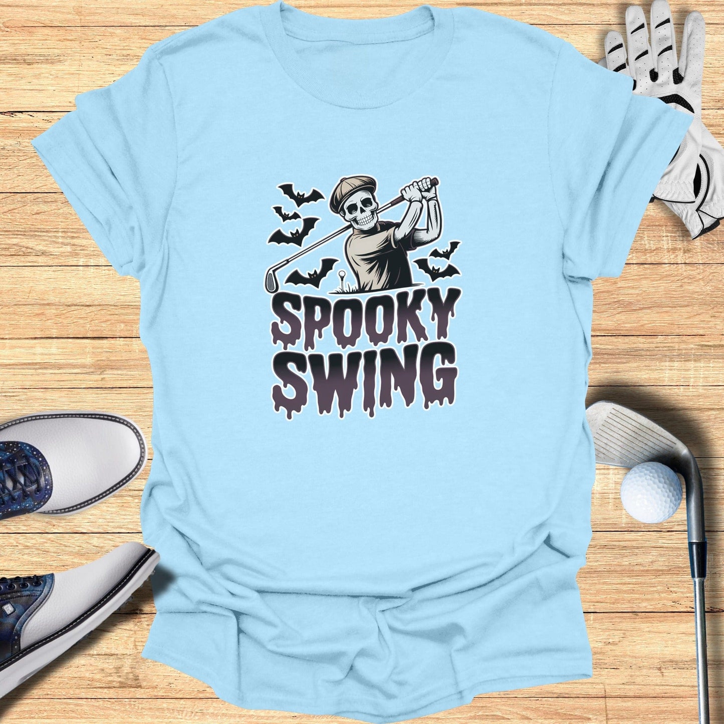 Spooky Swing T-Shirt - Funny Golf Tee by Swing Epic