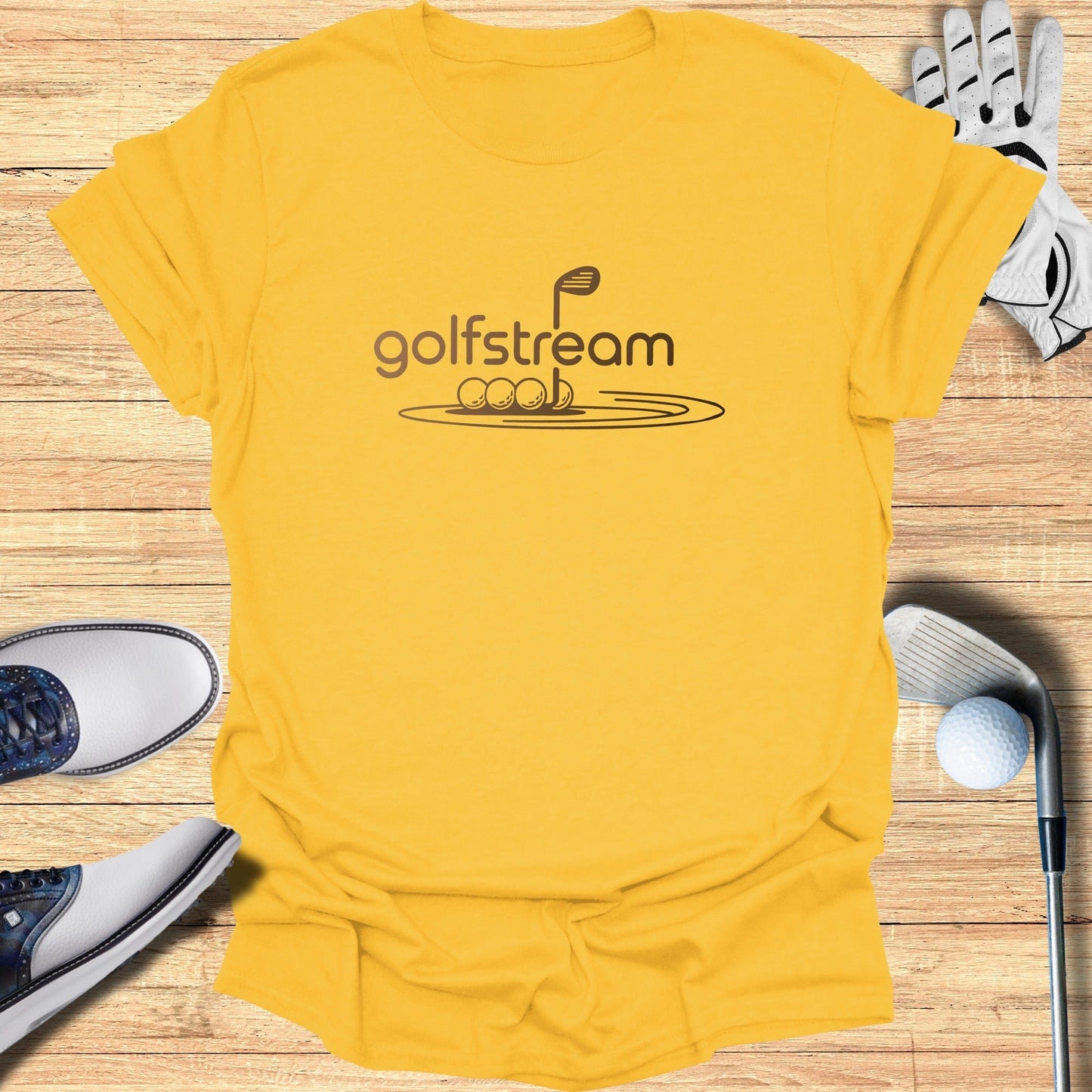 Golfstream T-Shirt - Funny Golf Tee by Swing Epic