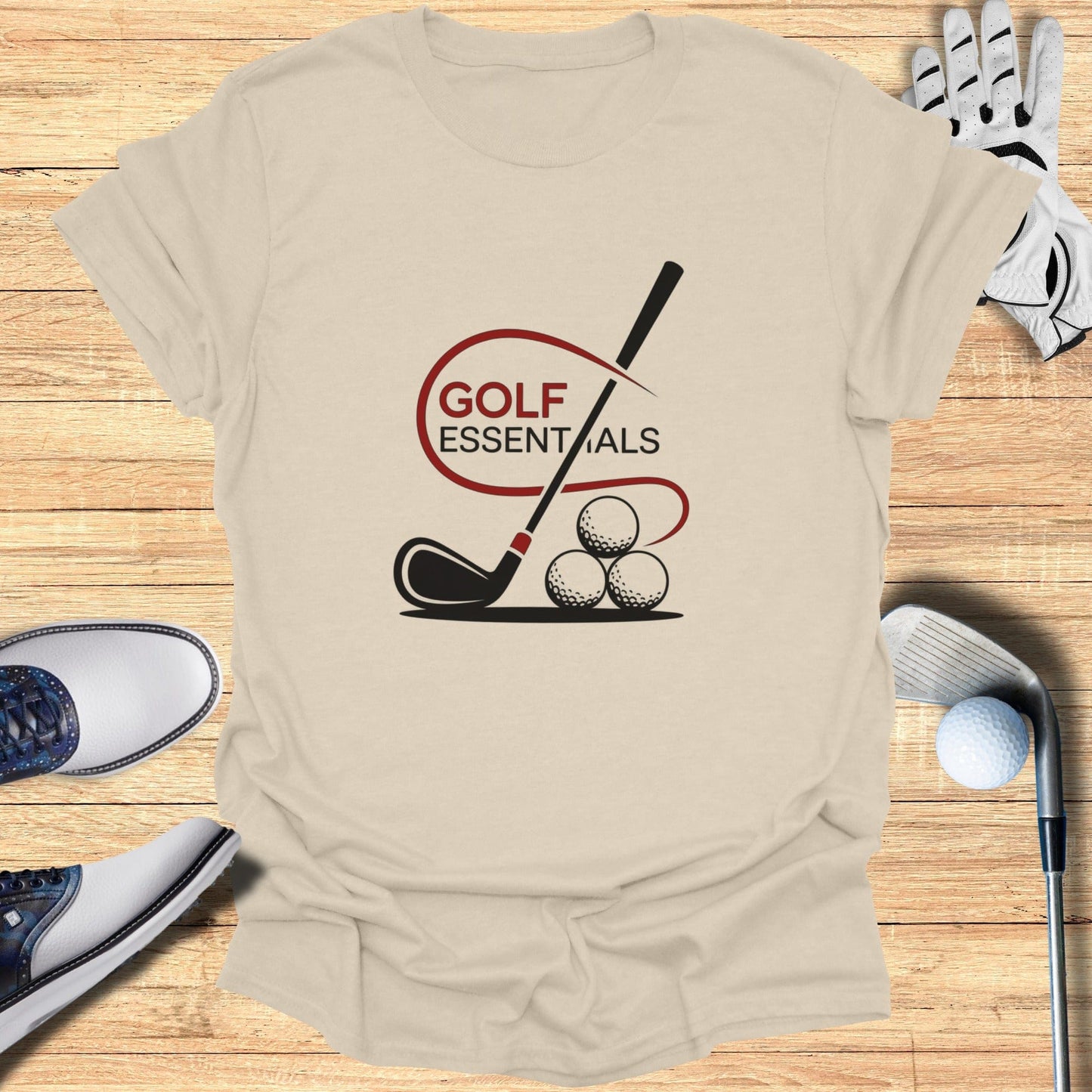 Golf Essentials T-Shirt - Funny Golf Tee by Swing Epic