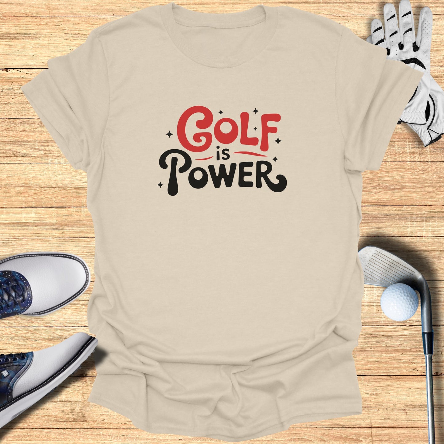 Golf Is Power Graphic Tee Short Sleeve Shirt product