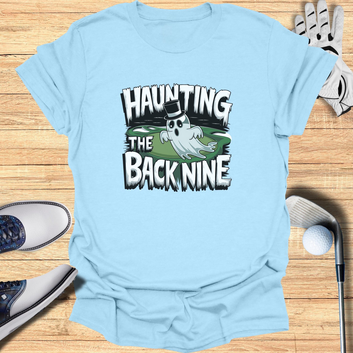 Haunting The Back Nine Graphic T-Shirt product