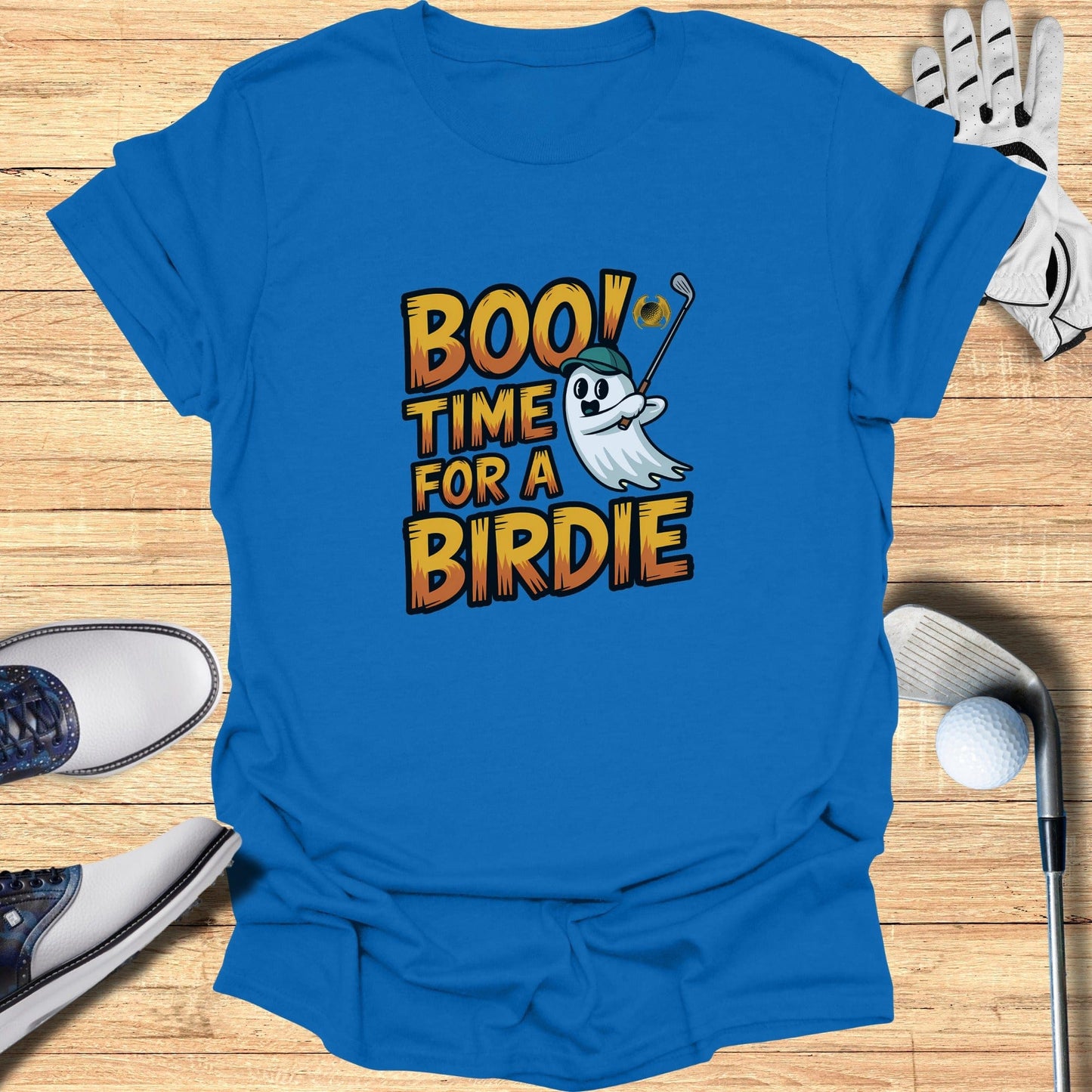 Boo Time for a Birdie T-Shirt - Funny Golf Tee by Swing Epic