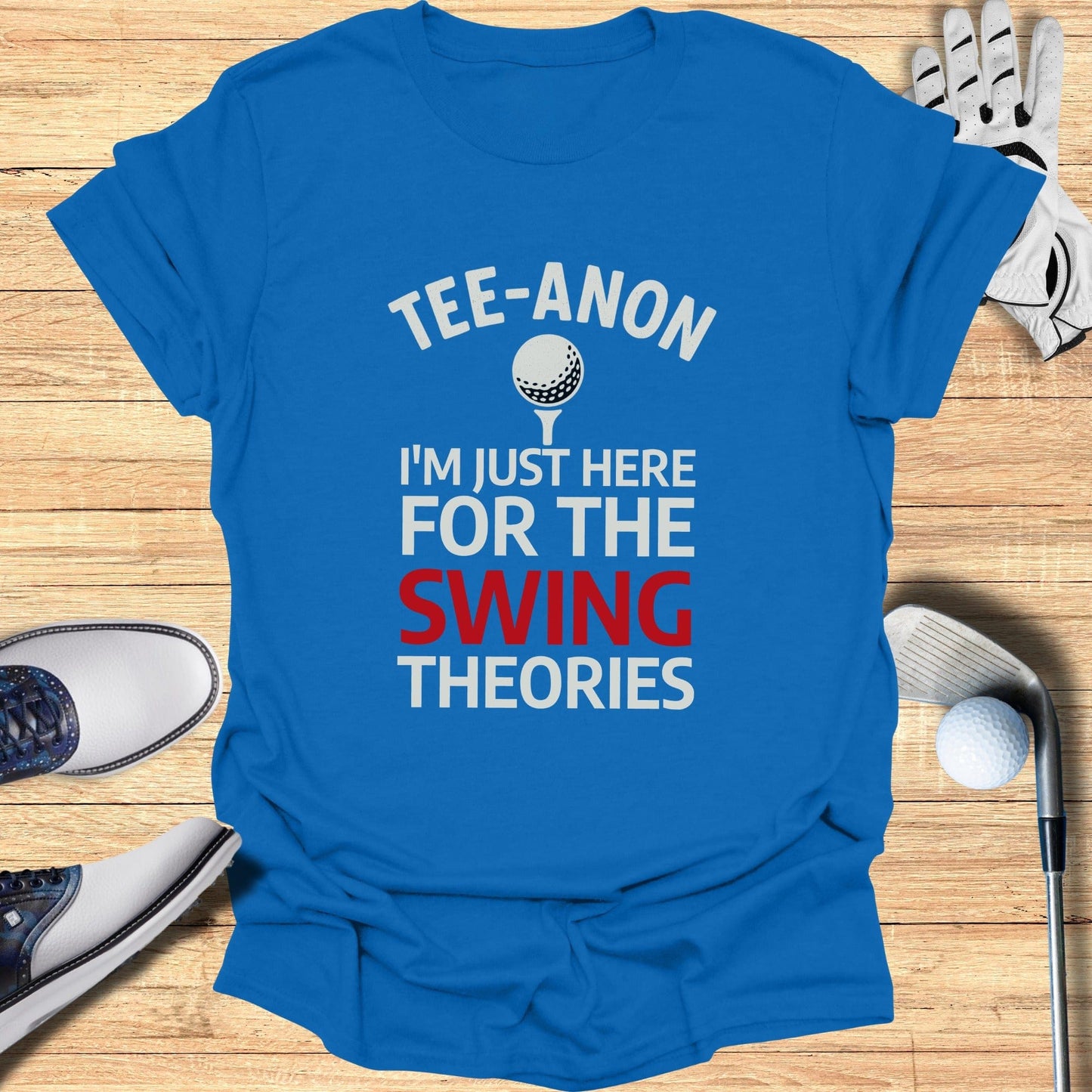 Tee-Anon T-Shirt - Funny Golf Tee by Swing Epic