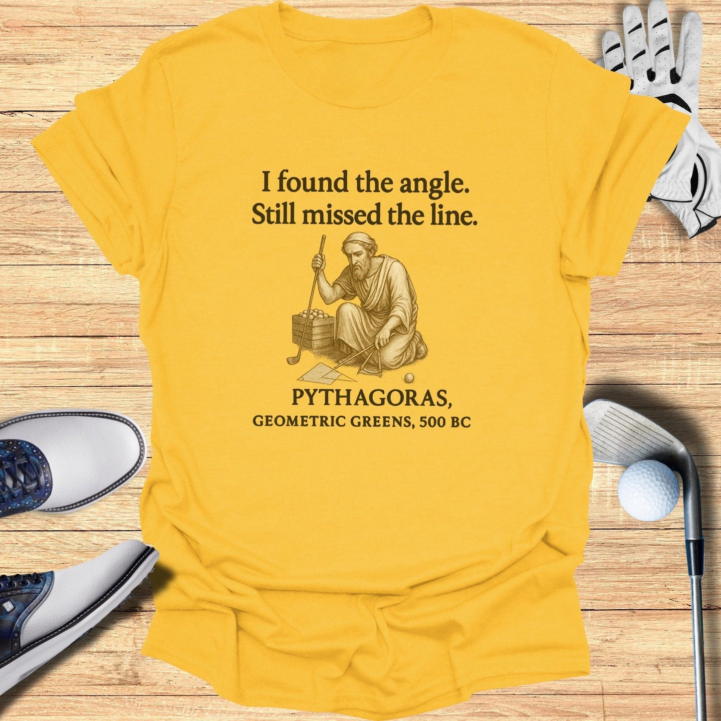 I Found The Angle T-Shirt - Funny Golf Tee by Swing Epic