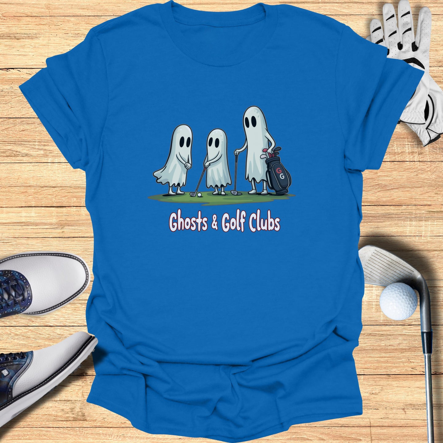 Ghosts and Golf Clubs Halloween themed product