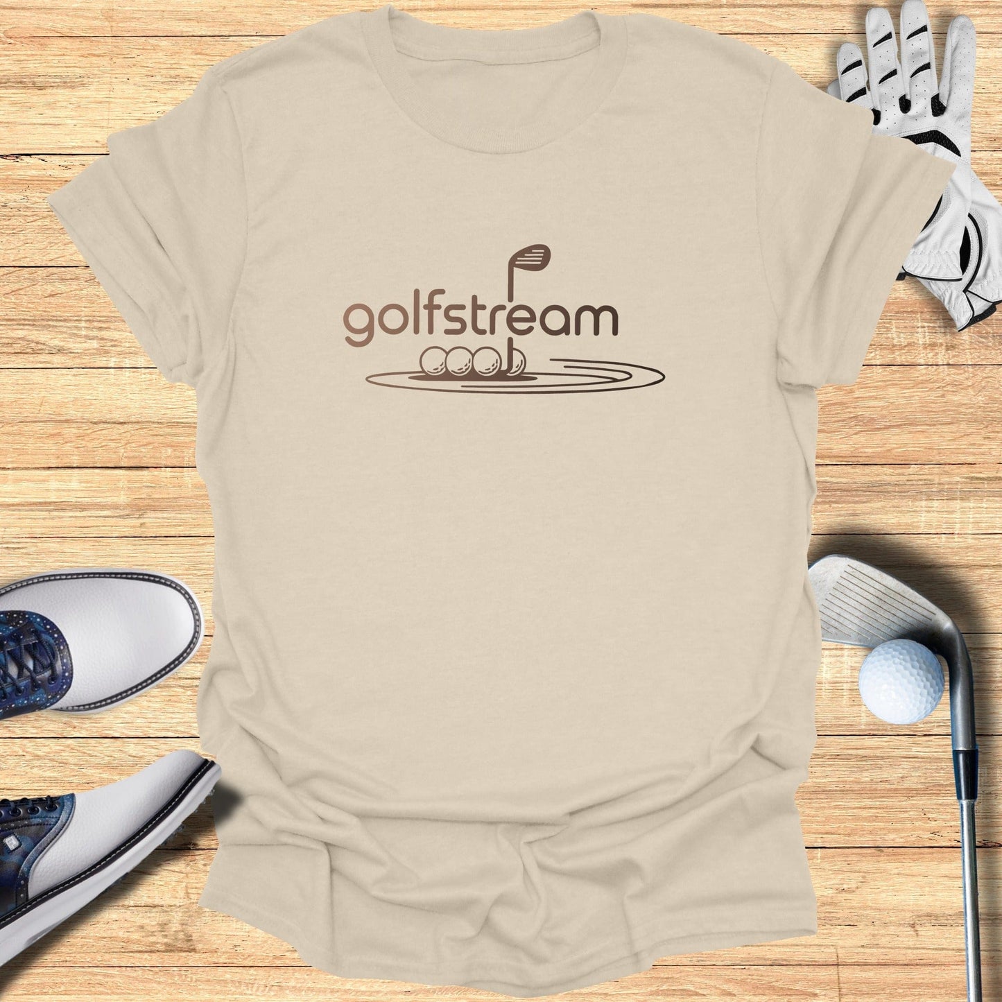Golfstream T-Shirt - Funny Golf Tee by Swing Epic