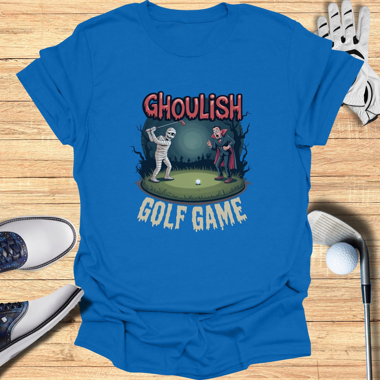 Ghoulish Golf Game T-Shirt