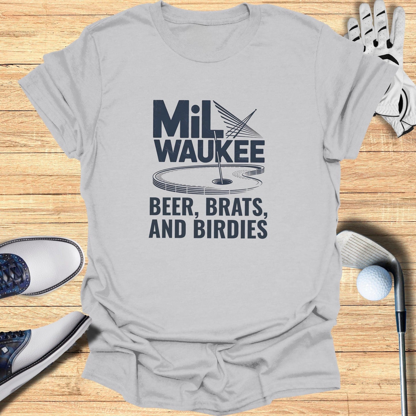 Milwaukee Golf T-Shirt - Funny Golf Tee by Swing Epic