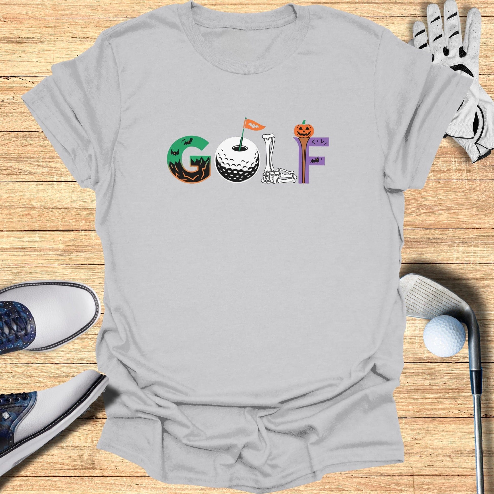Spooky Swings T-Shirt - Funny Golf Tee by Swing Epic