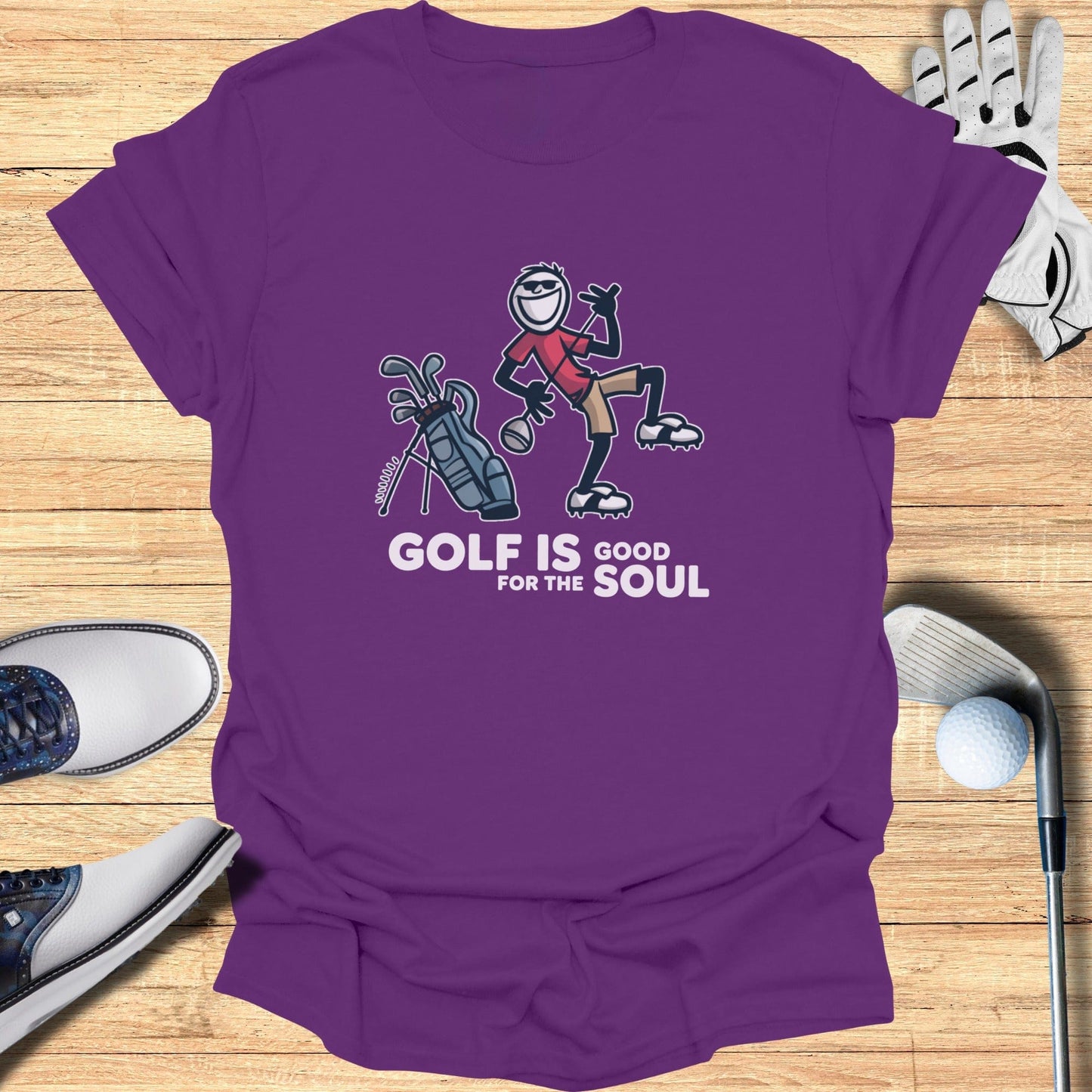 Golf Heals T-Shirt - Funny Golf Tee by Swing Epic